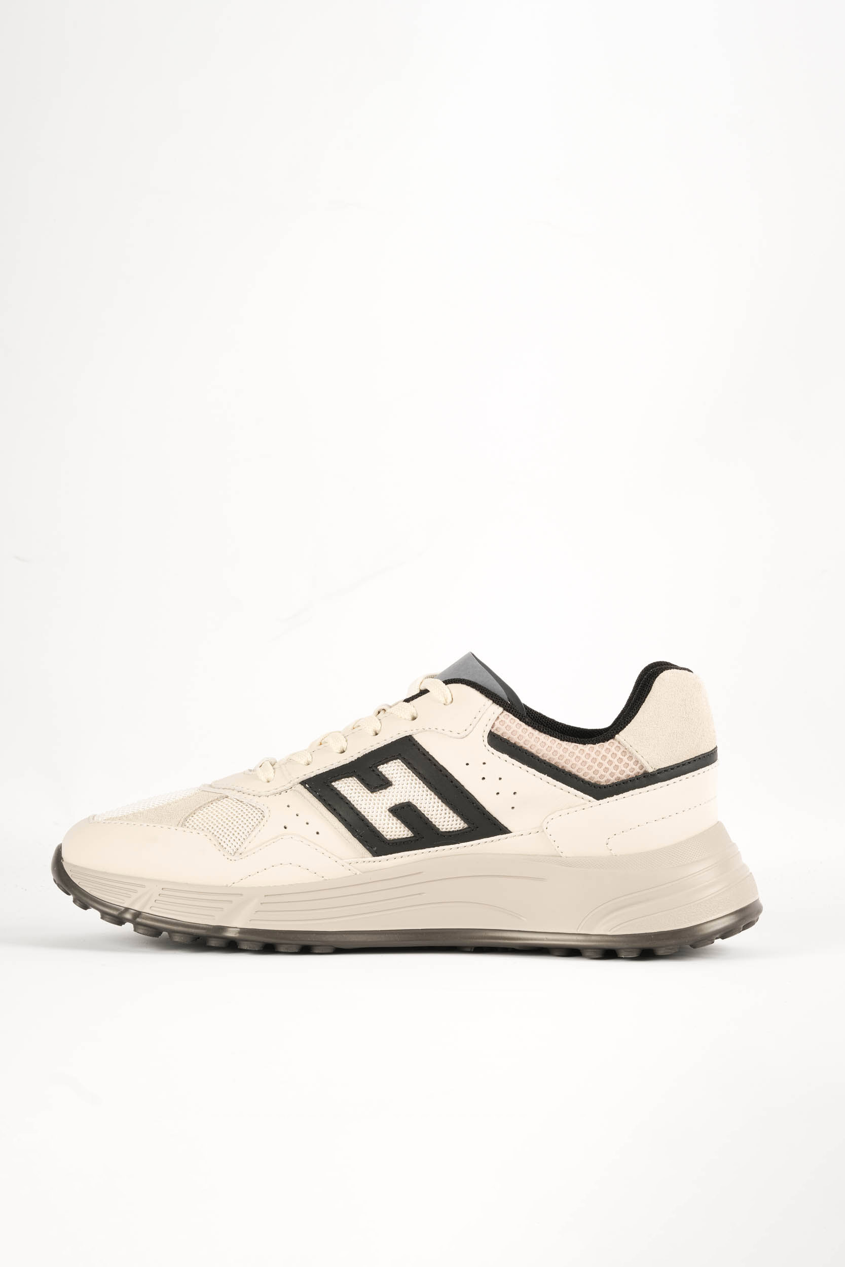 BASKETS HOGAN HYPERLIGHT BLANC/NOIR HXM5630-P743Q