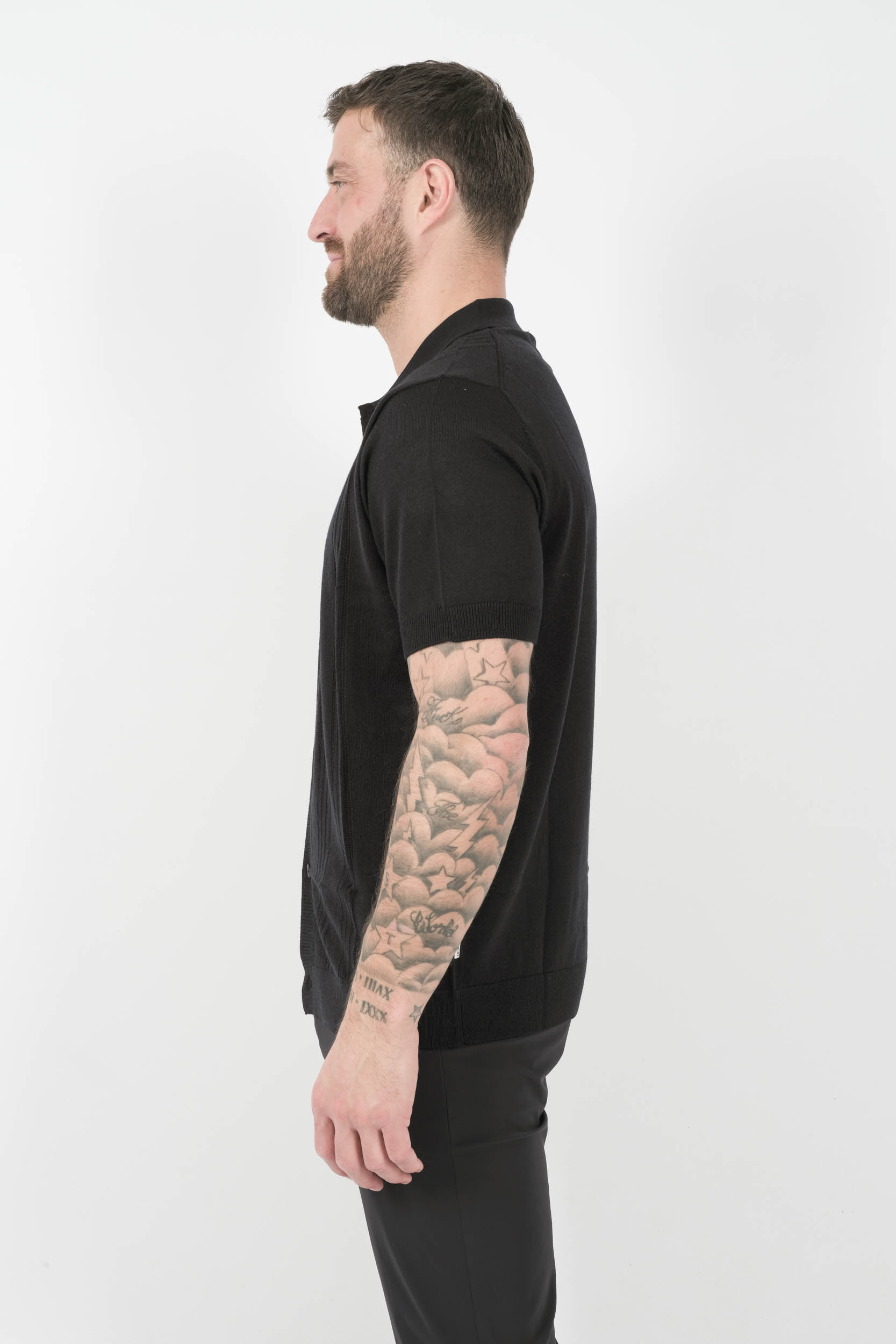 CHEMISE NN07 MANCHES COURTES MARINE THOR6584-213