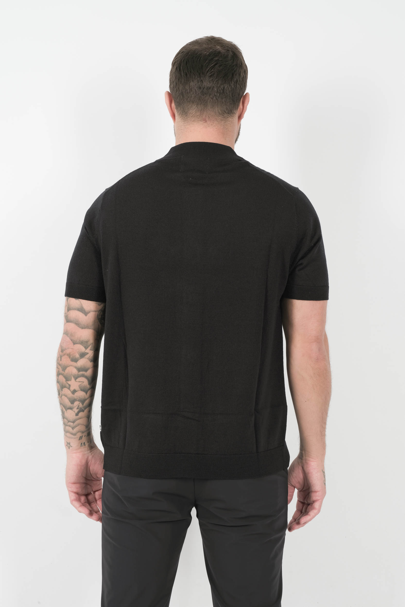 CHEMISE NN07 MANCHES COURTES MARINE THOR6584-213