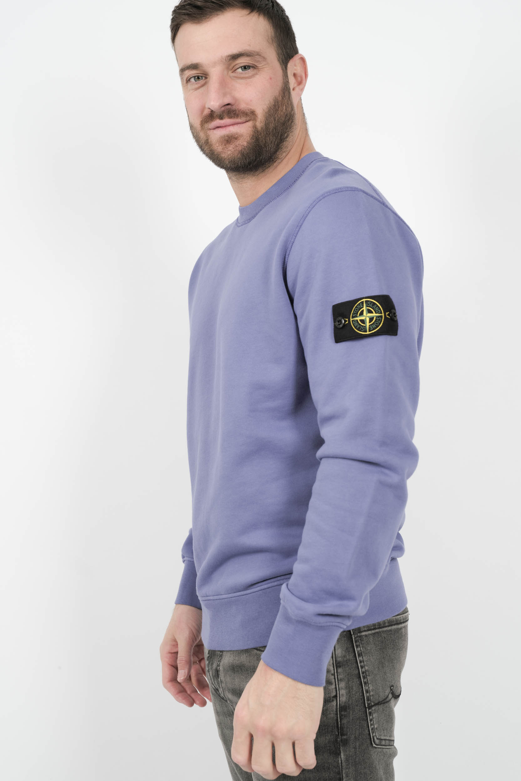 Image du produit SWEAT STONE ISLAND COL ROND VIOLET S156144S51-V0047