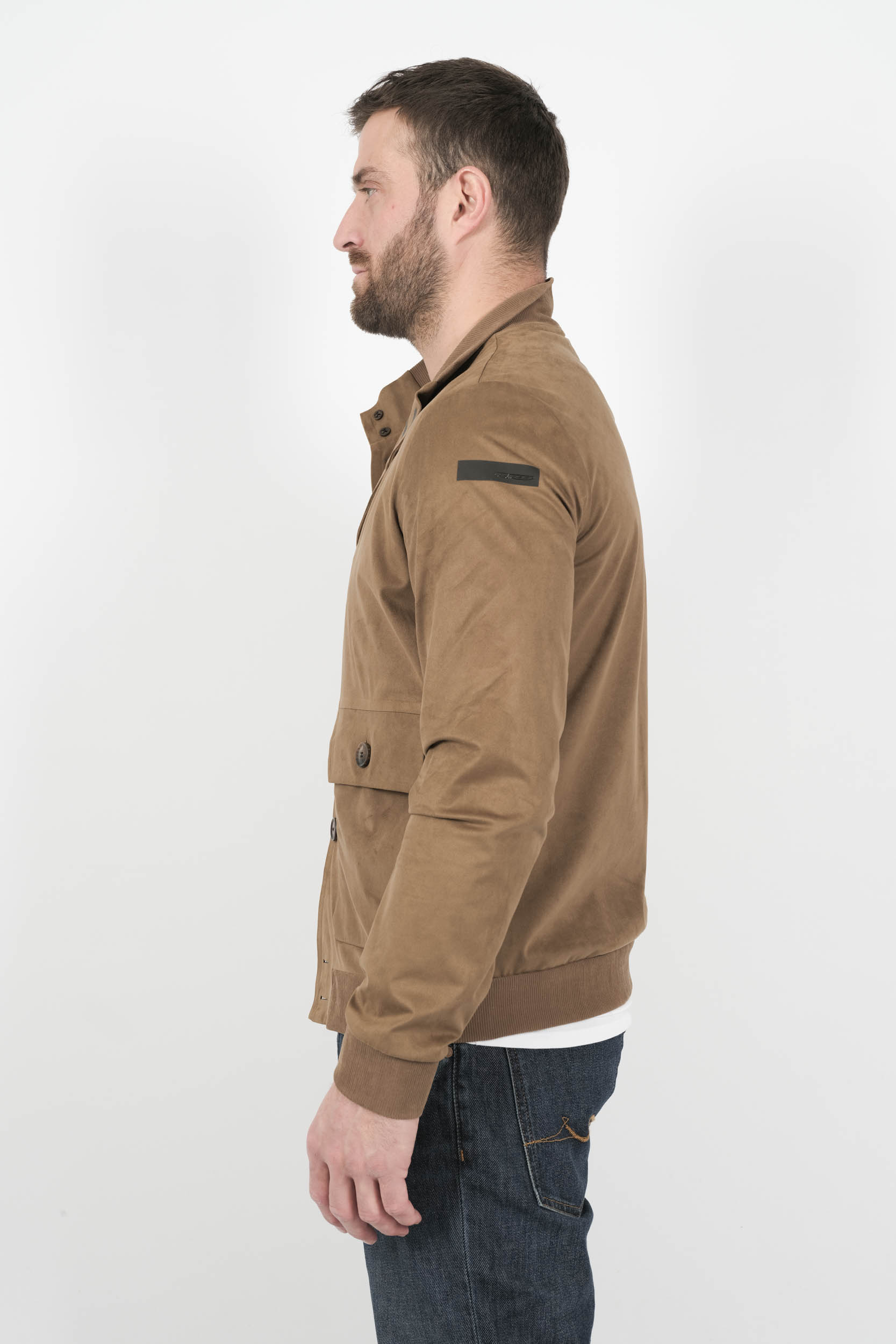  Image du produit VESTE RRD TOUCHE DAIM CAMEL 25018-84 - 4