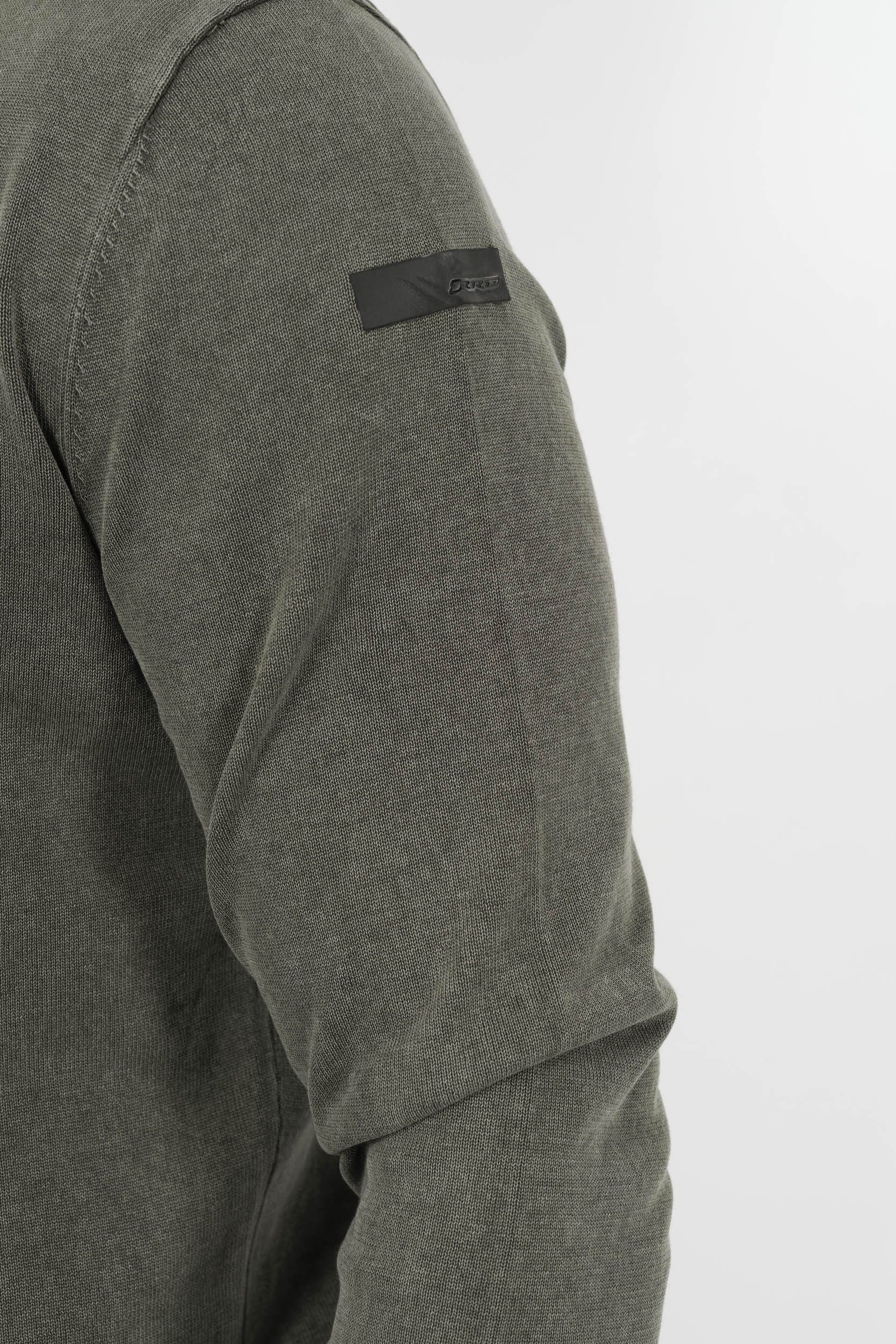  Image du produit PULL RRD COL ROND VERT 25103-20 - 6