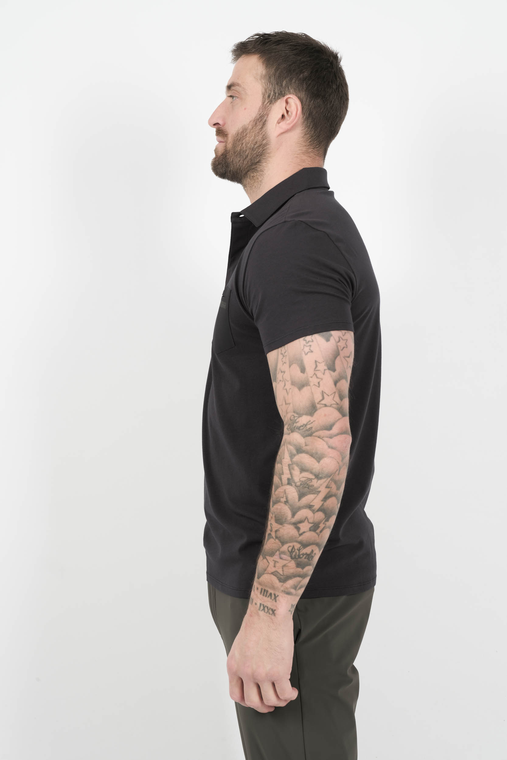  Image du produit POLO RRD COL A BOUTONS MARINE 25201-60 - 4