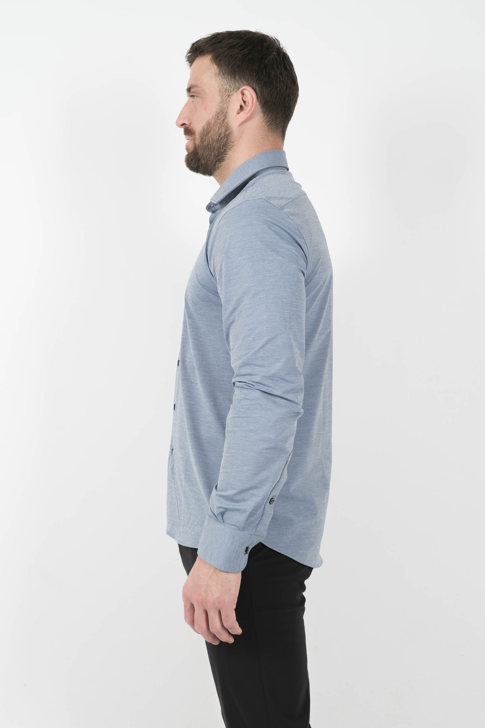 CHEMISE RRD BLEU 25254-V42