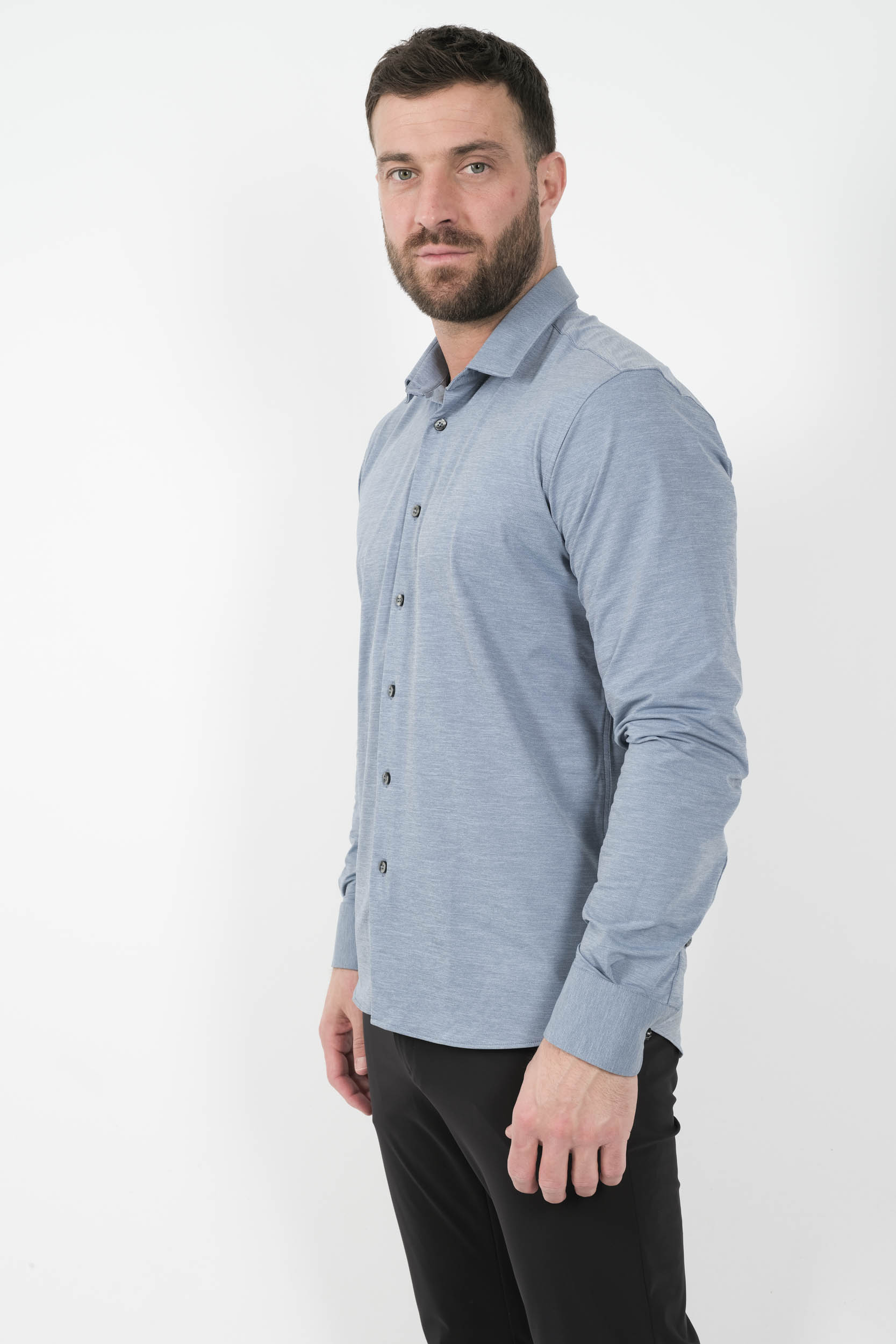 CHEMISE RRD BLEU 25254-V42