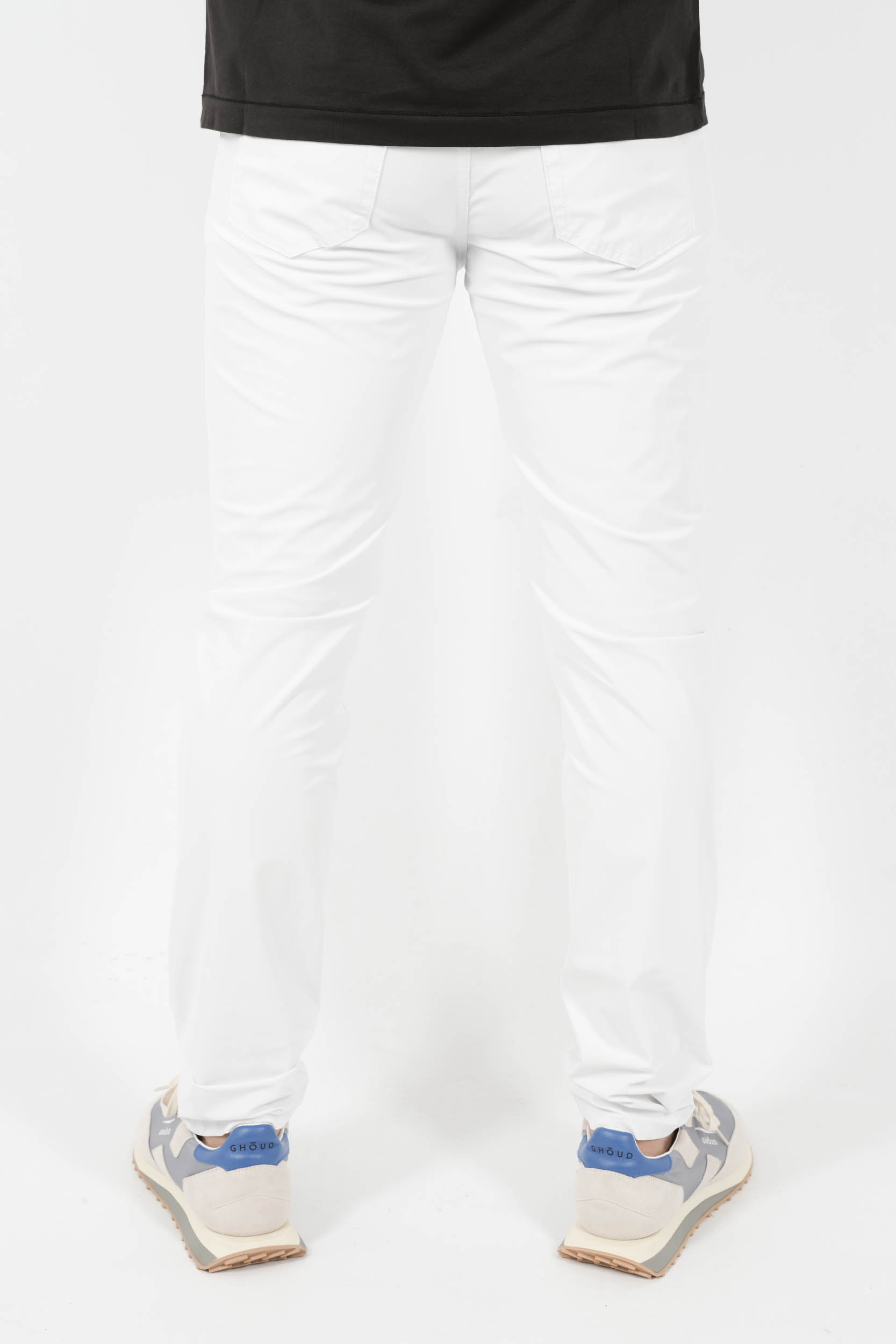 PANTALON RRD STYLE JEANS BLANC 25318-09