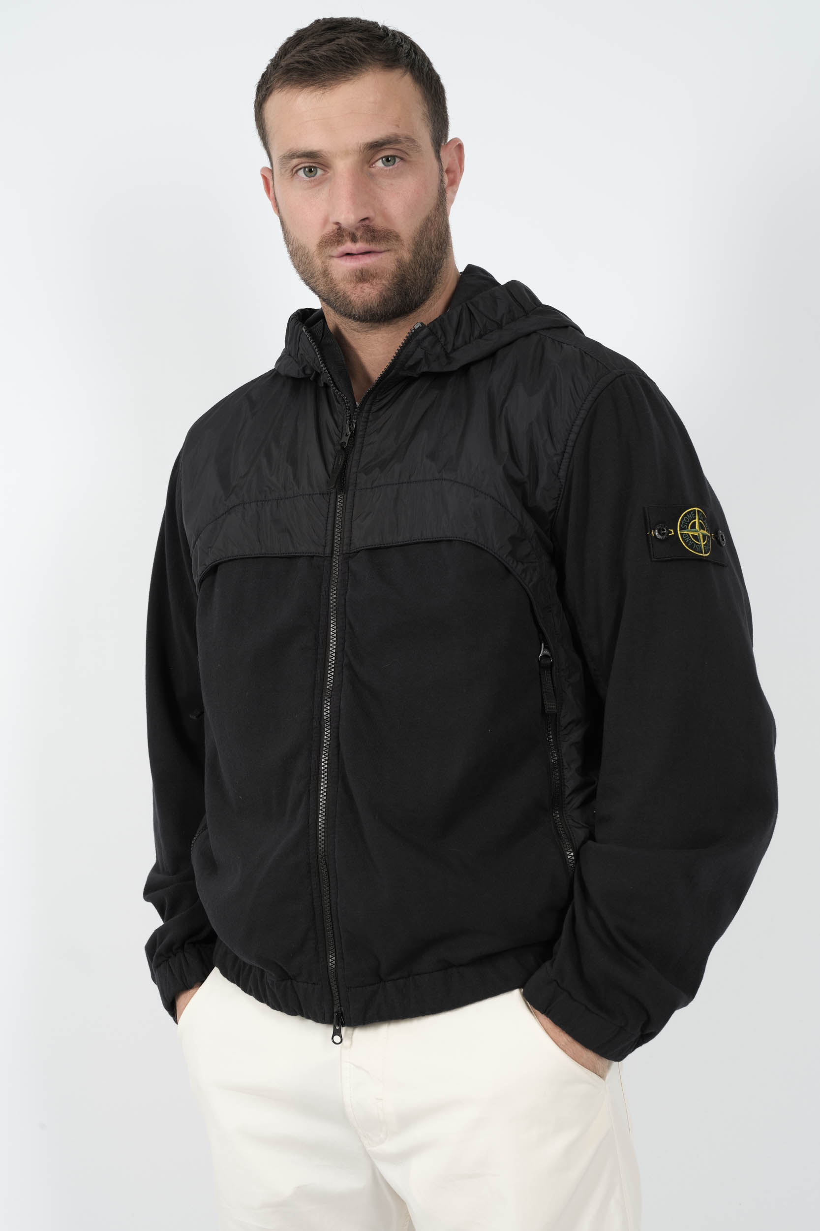  Image du produit VESTE STONE ISLAND BI-MATIERE MARINE S154141S23-V0020 - 2