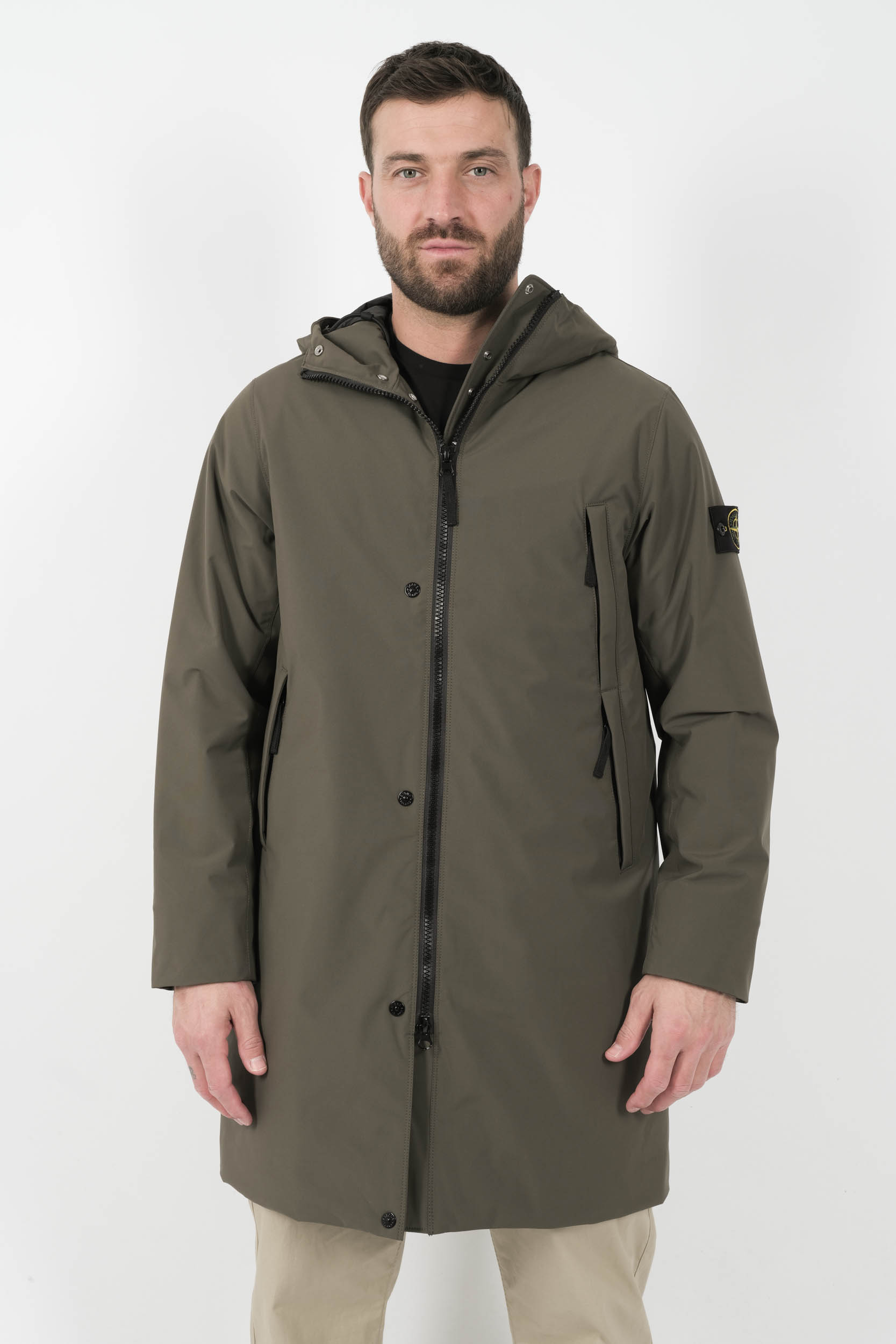  Image du produit PARKAS STONE ISLAND AVEC CAPUCHE KAKI S15711SA27-V0054 - 3