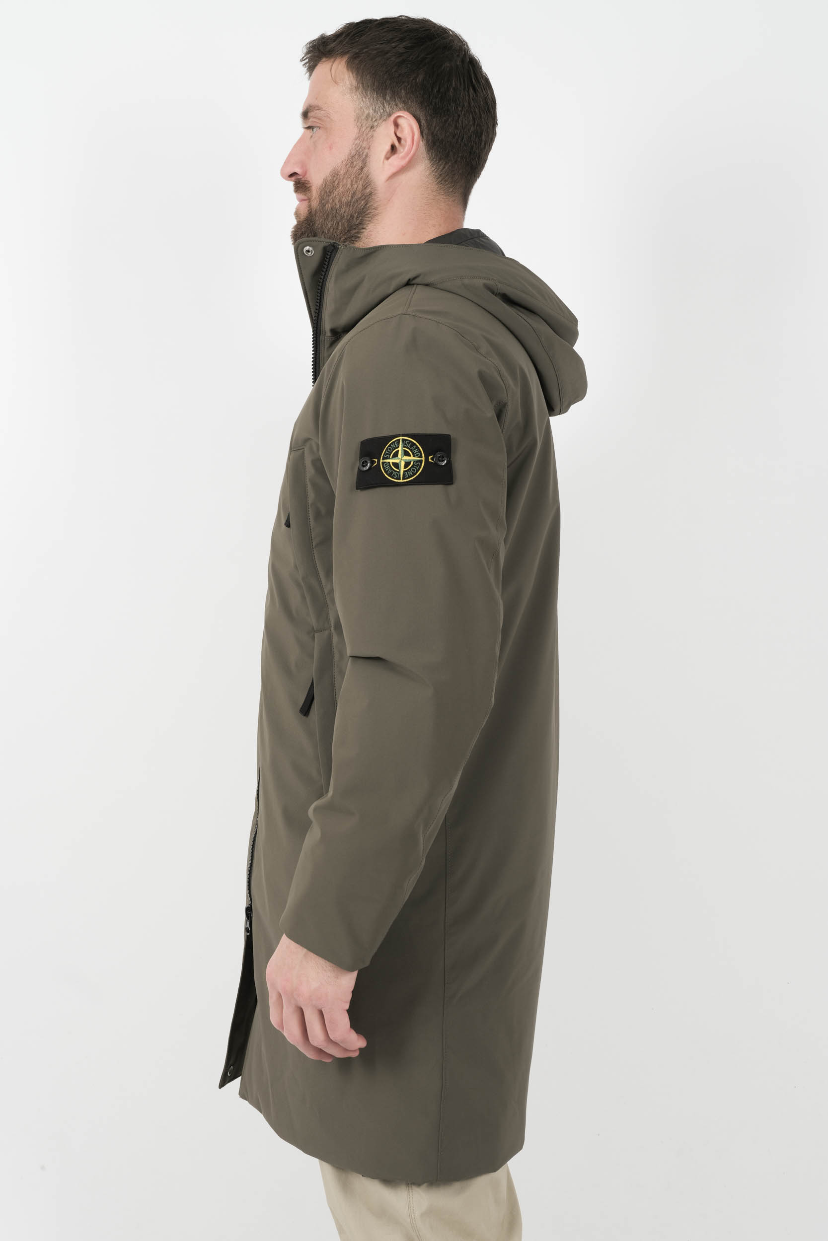  Image du produit PARKAS STONE ISLAND AVEC CAPUCHE KAKI S15711SA27-V0054 - 4