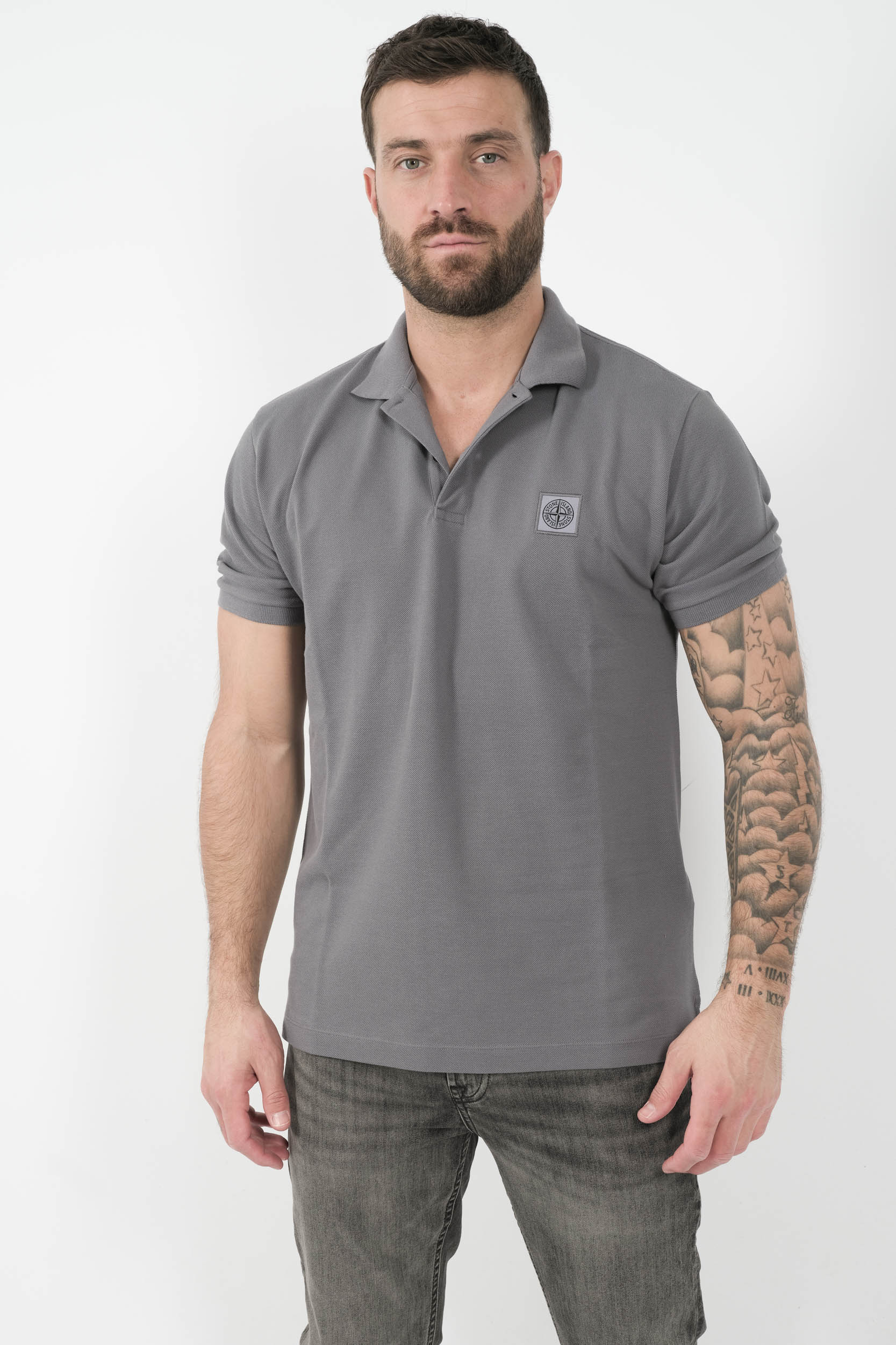 Image du produit POLO STONE ISLAND BLEU S15222RS39-V0024
