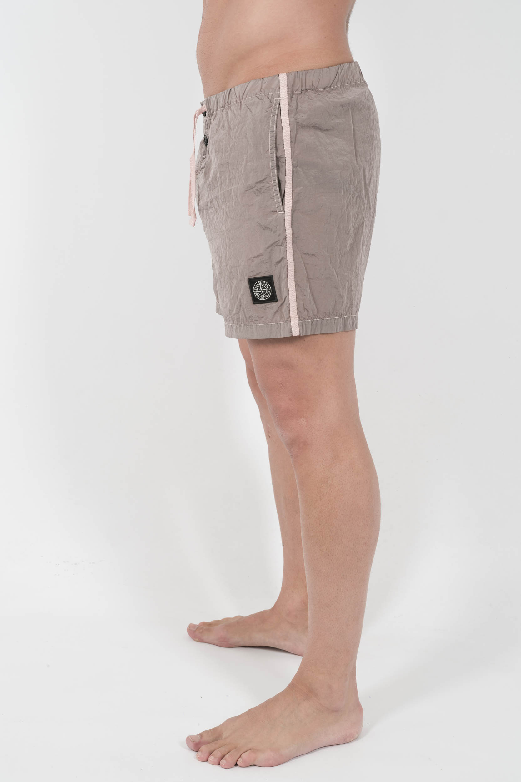 MAILLOT DE BAIN STONE ISLAND EN NYLON ROSE S15B1006S43-V0082