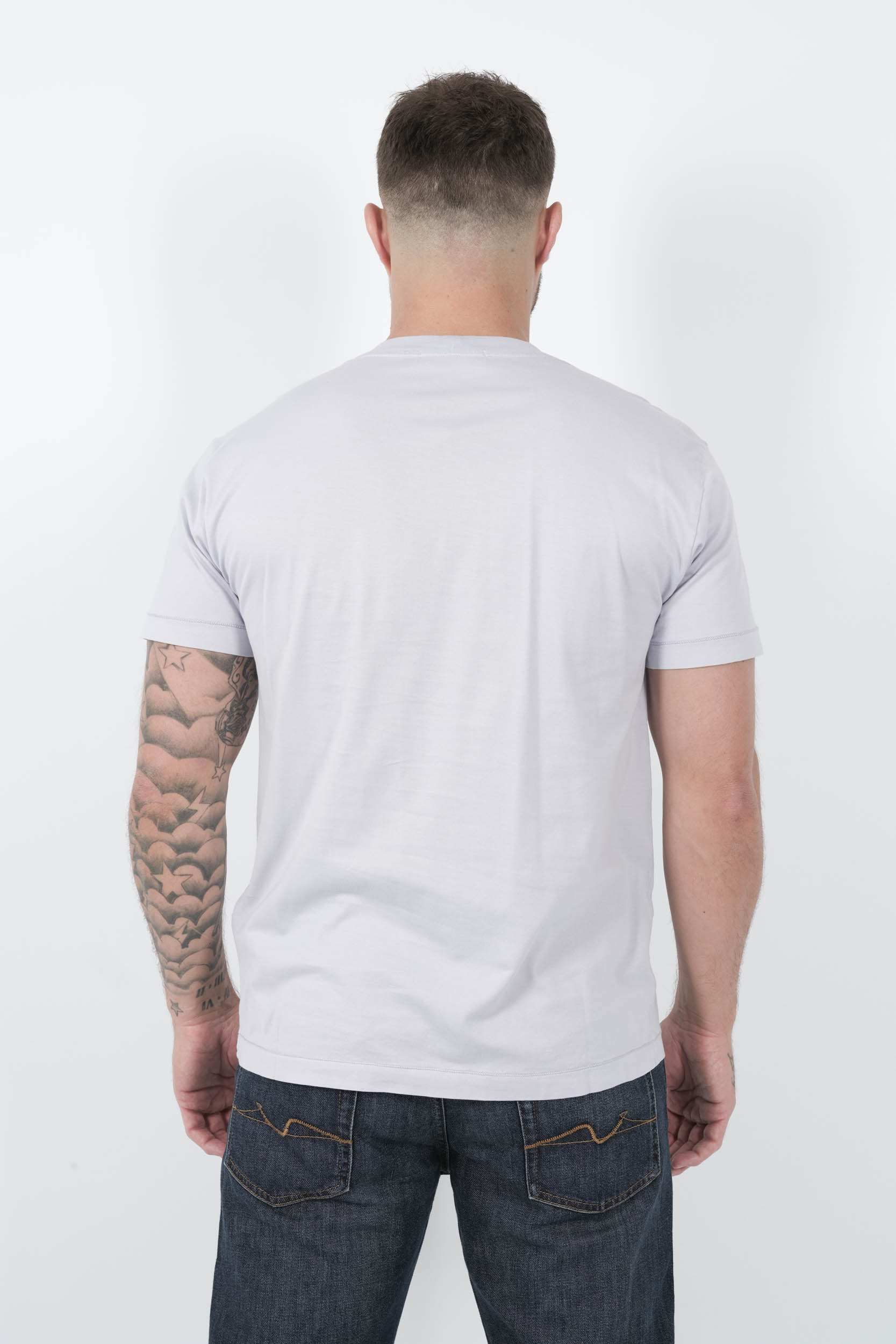  Image du produit TEE-SHIRT STONE ISLAND AVEC LOGO LILA S152139S13-V0088 - 5