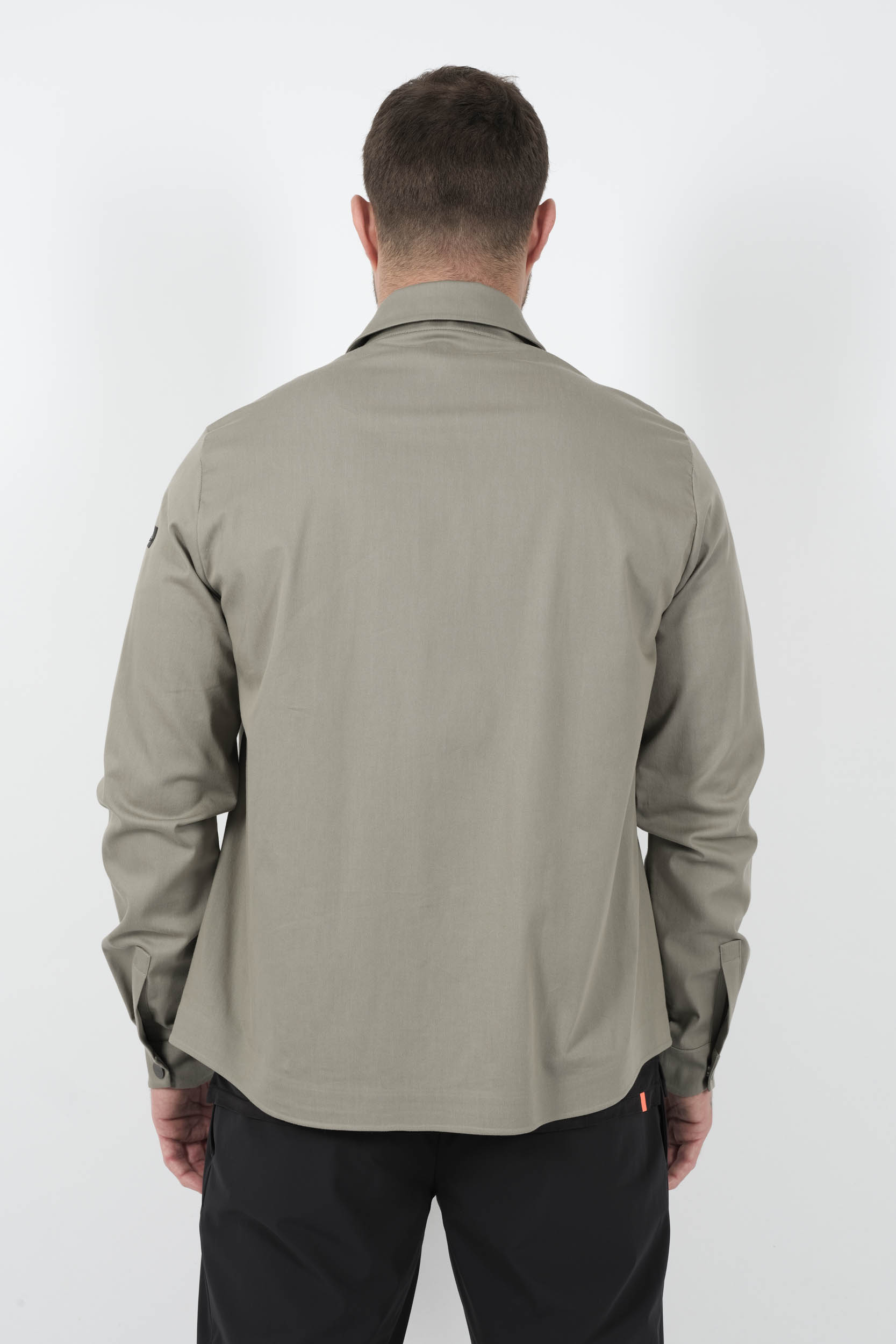 SURCHEMISE RRD BOUTONS PRESSION VERT 25017-22