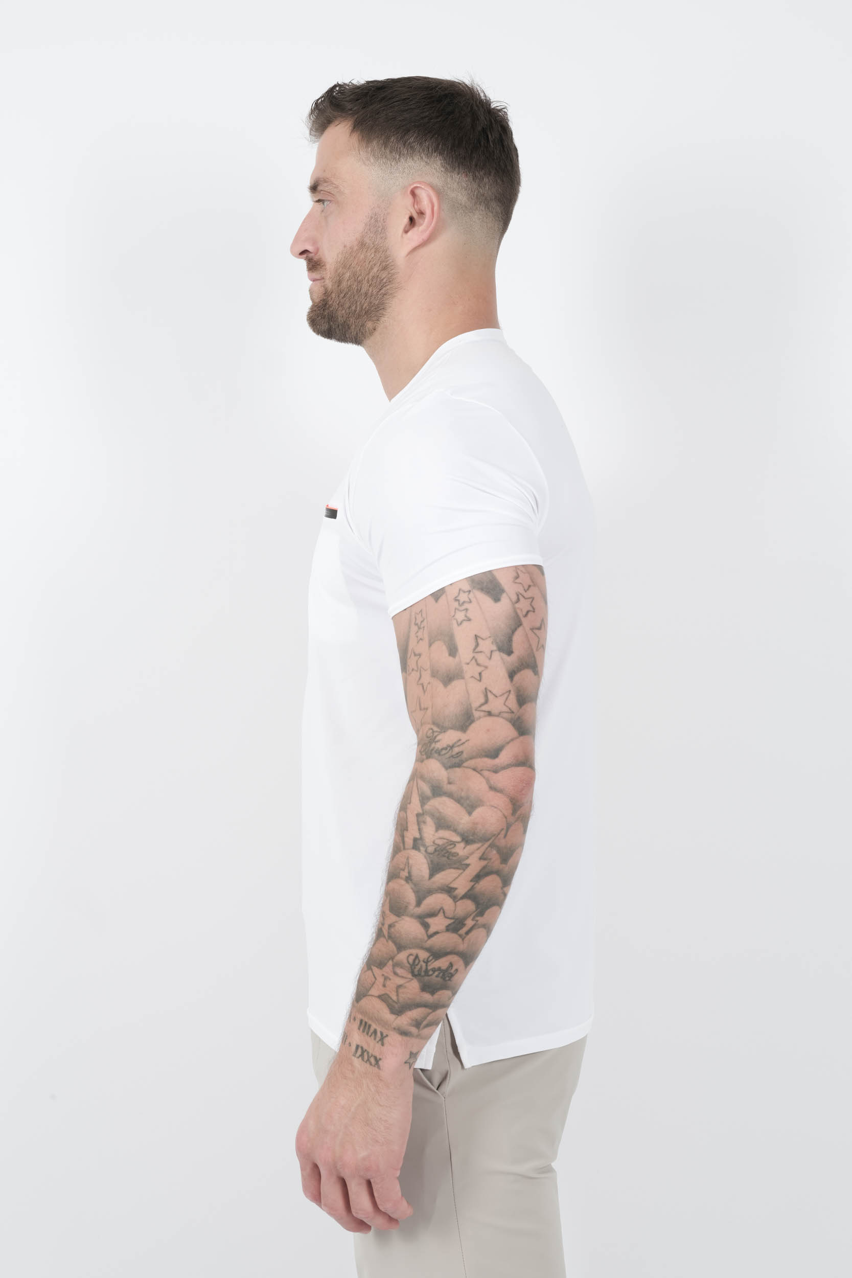  Image du produit TEE-SHIRT RRD AVEC POCHE BLANC 25212-09 - 4