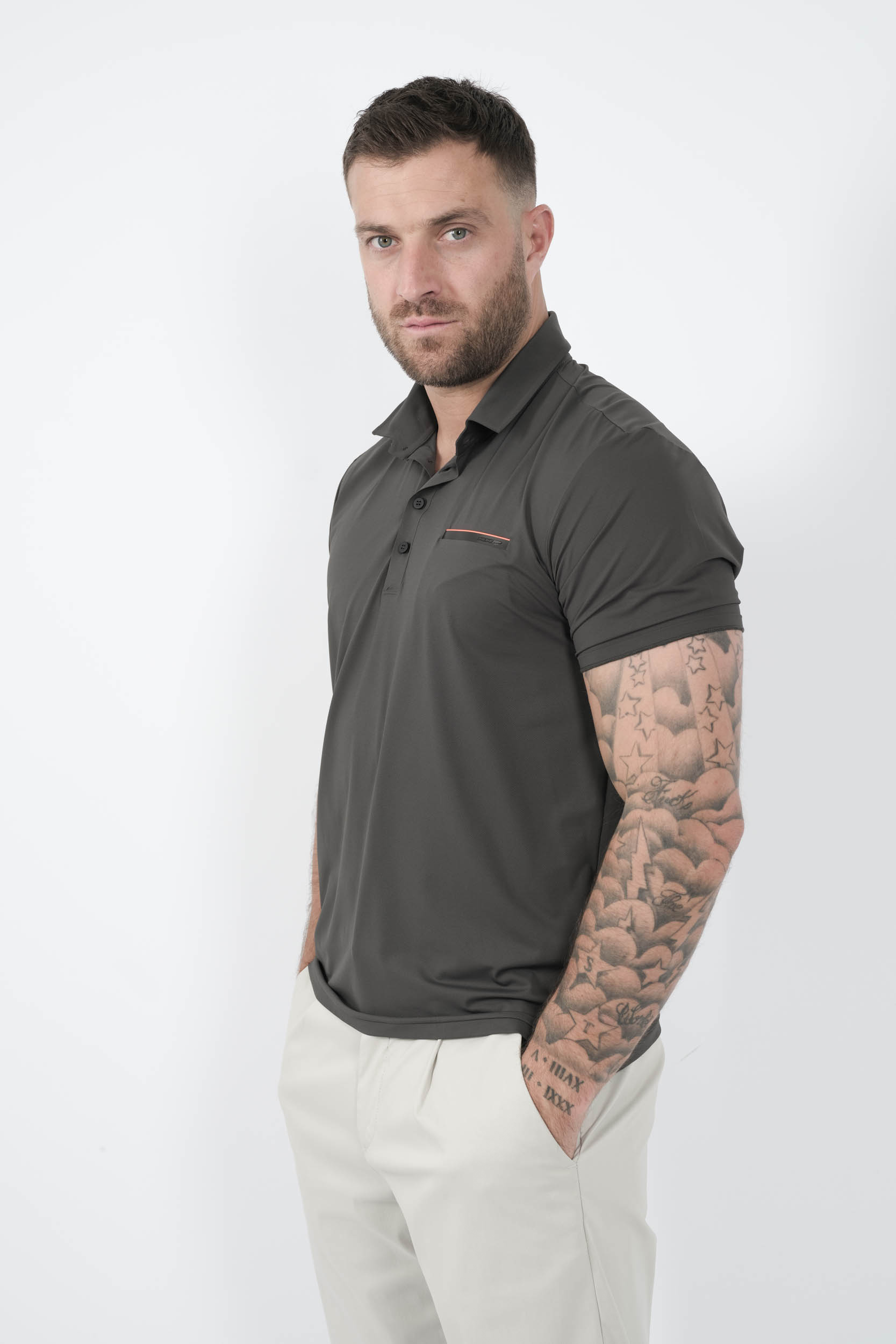  Image du produit POLO RRD AVEC POCHE KAKI 25213-20 - 2
