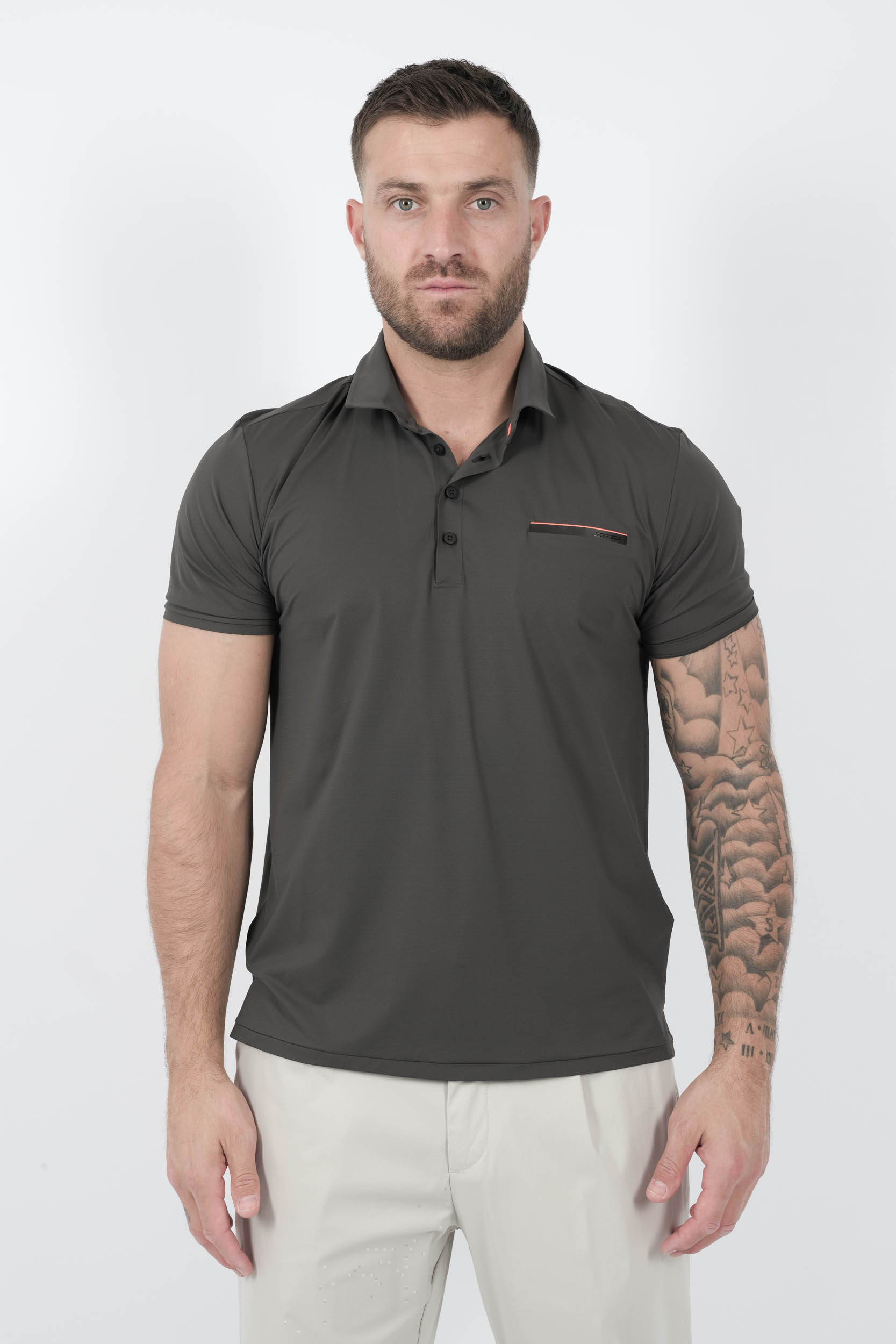  Image du produit POLO RRD AVEC POCHE KAKI 25213-20 - 3
