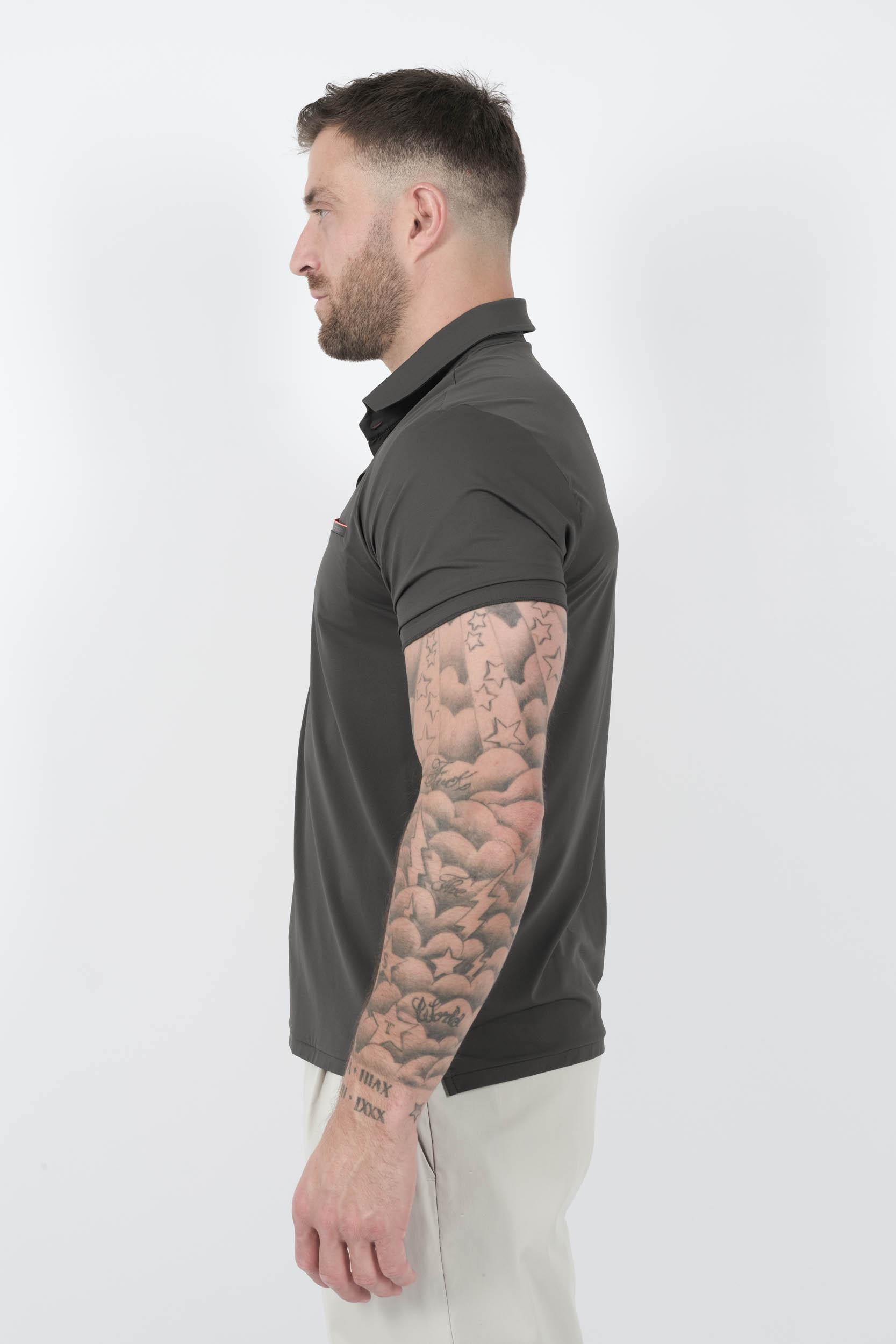  Image du produit POLO RRD AVEC POCHE KAKI 25213-20 - 4