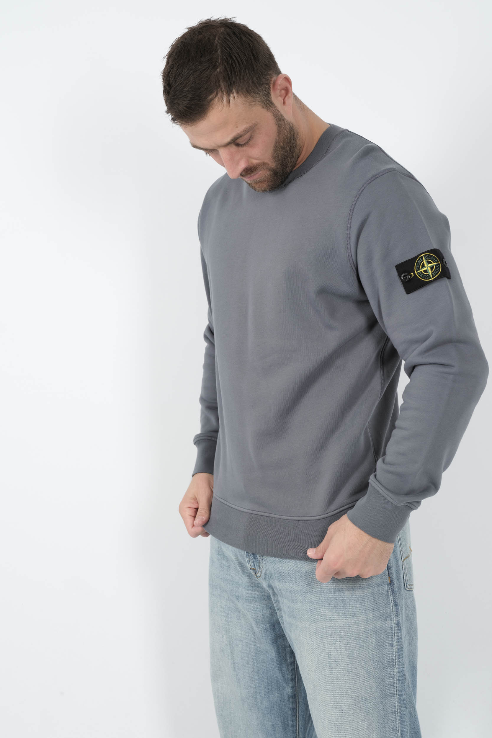 Image du produit SWEAT STONE ISLAND COL ROND BLEU S156144S51-V0024