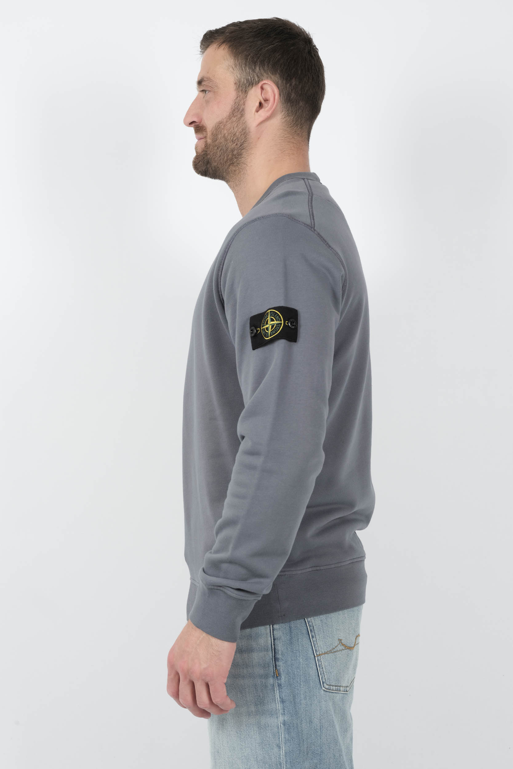  Image du produit SWEAT STONE ISLAND COL ROND BLEU S156144S51-V0024 - 4