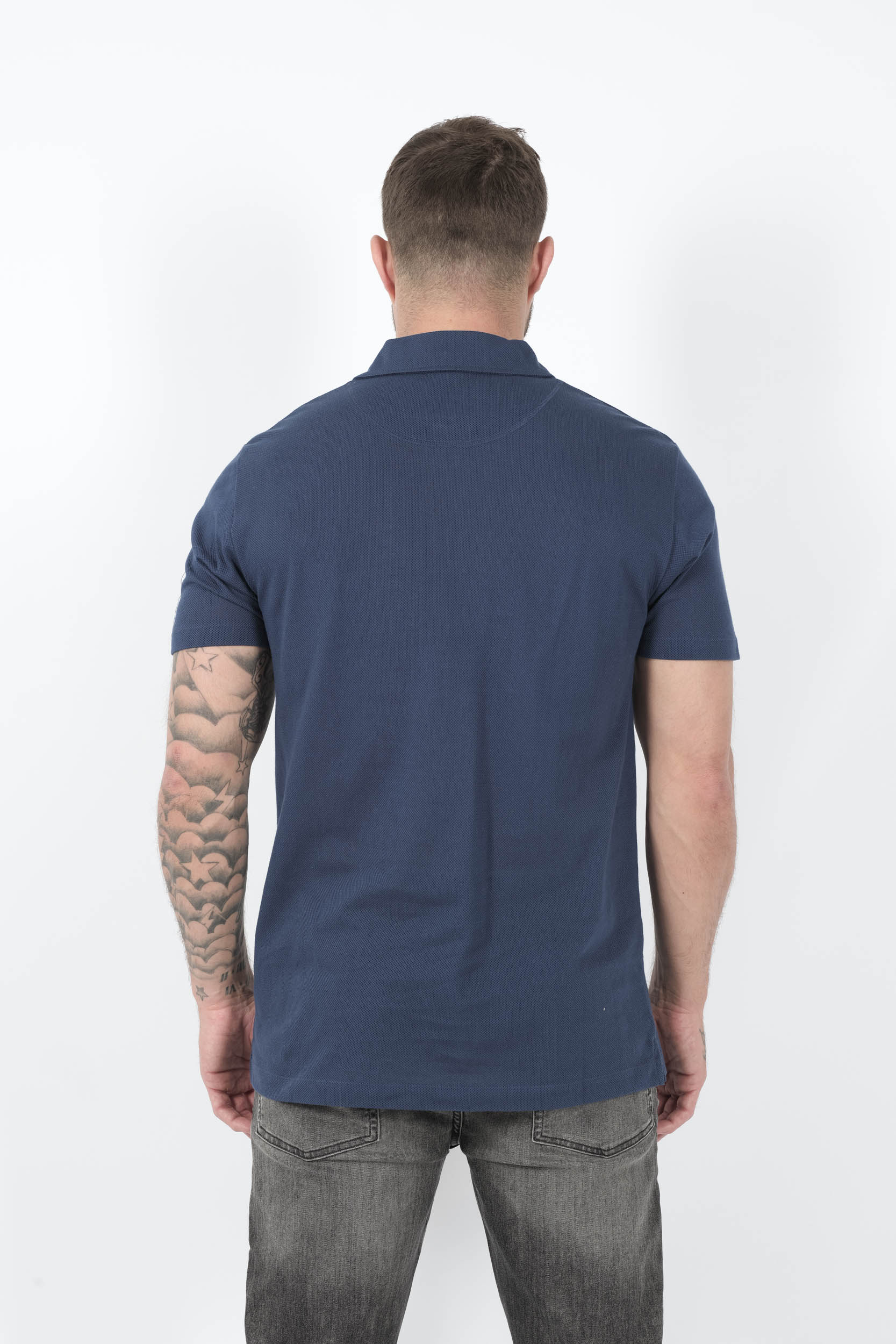  Image du produit POLO SUNSPEL EN COTON BLEU POL1026-BUVO - 5