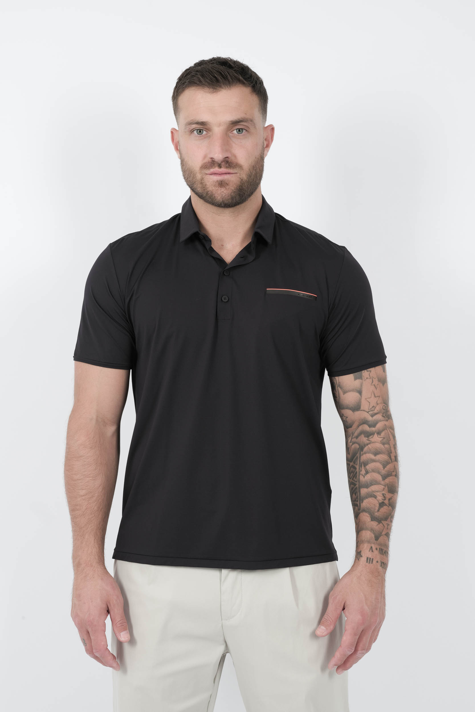  Image du produit POLO RRD AVEC POCHE NOIR 25213-10 - 3