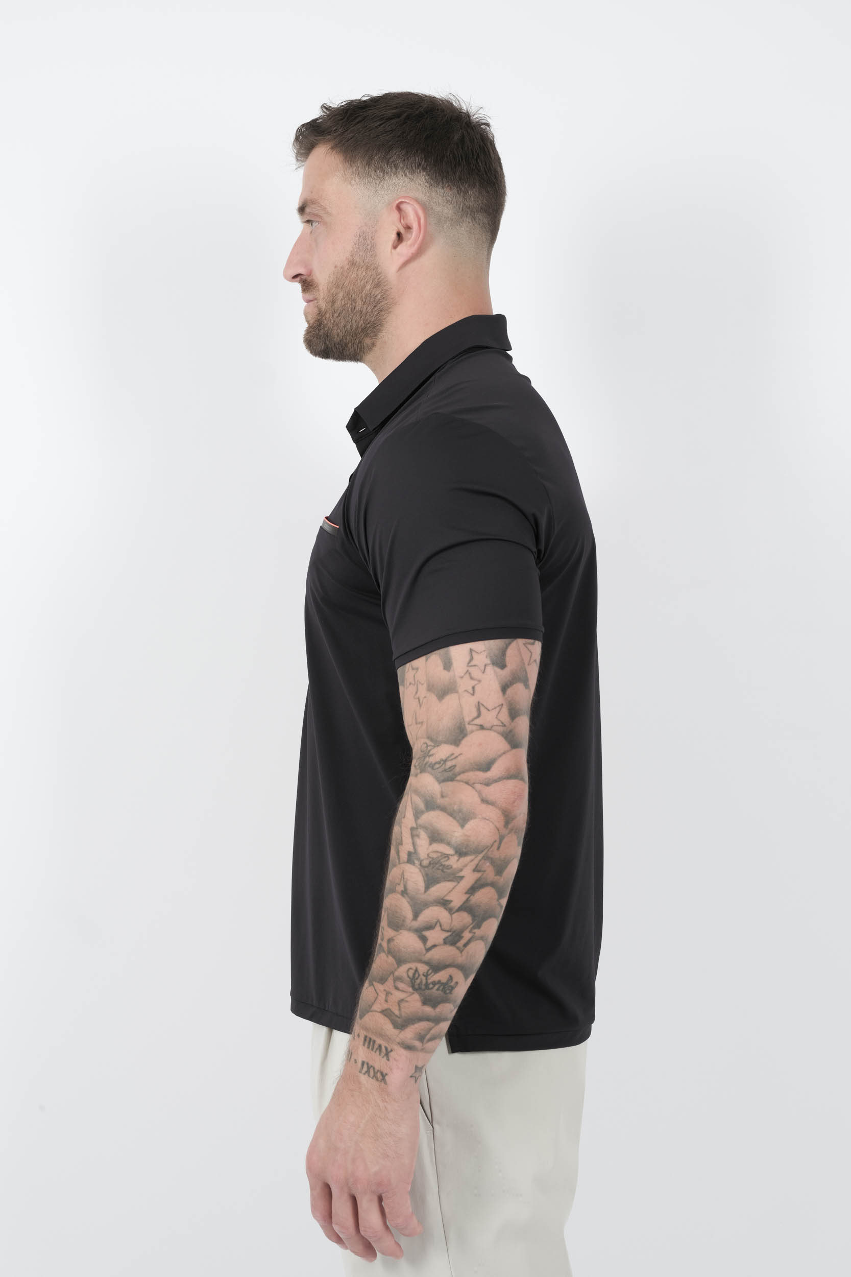  Image du produit POLO RRD AVEC POCHE NOIR 25213-10 - 4