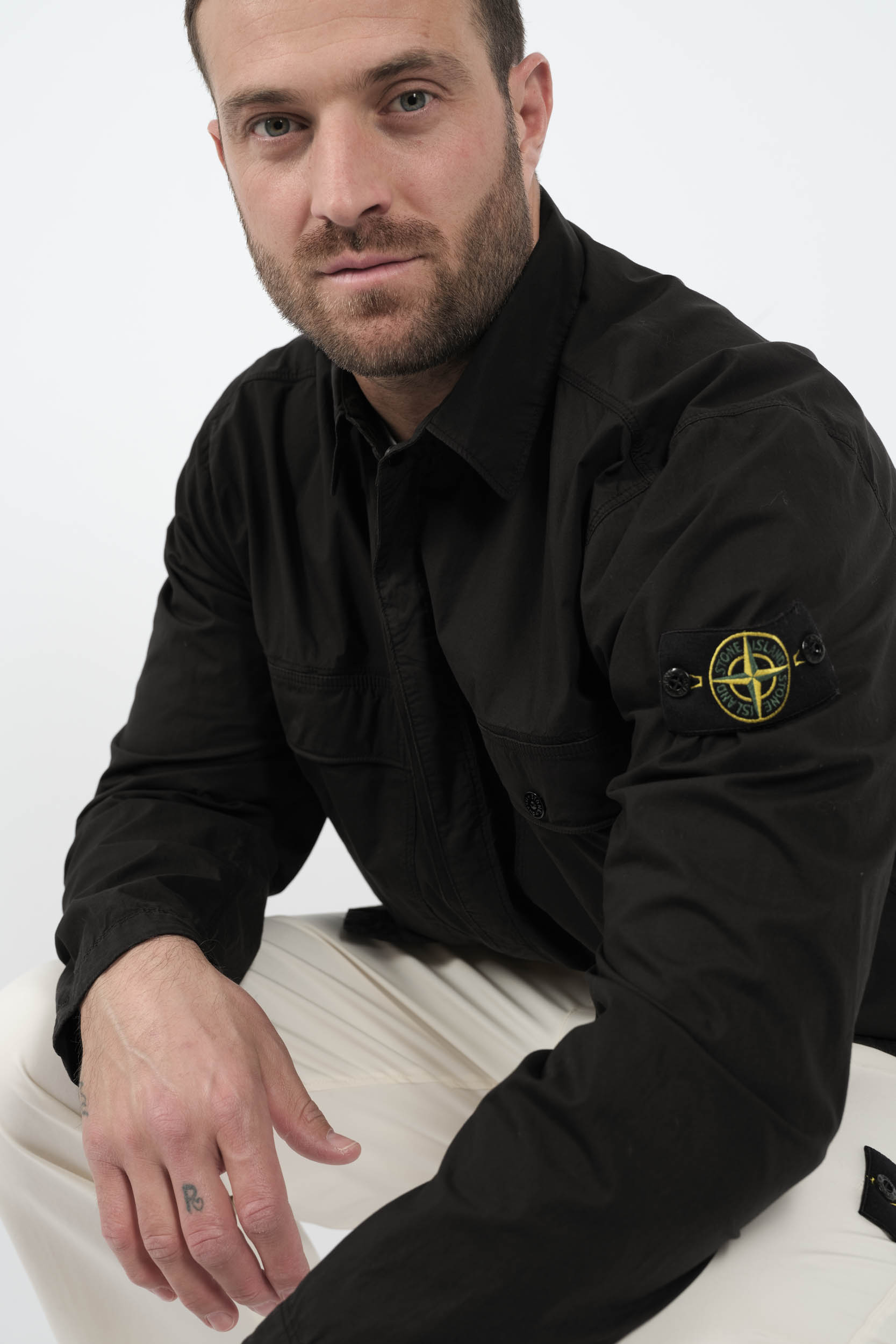 Image du produit SURCHEMISE STONE ISLAND NOIR S151215S03-V0029