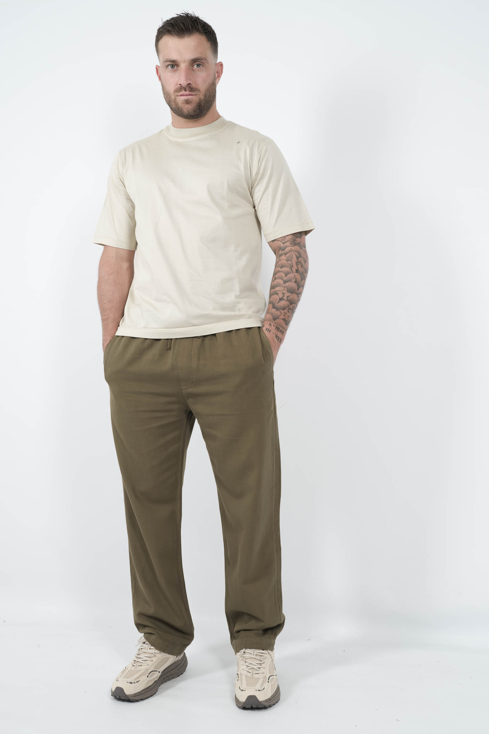  Image du produit TEE-SHIRT STONE ISLAND STELLINA BEIGE S152122SG8-V0095 - 2