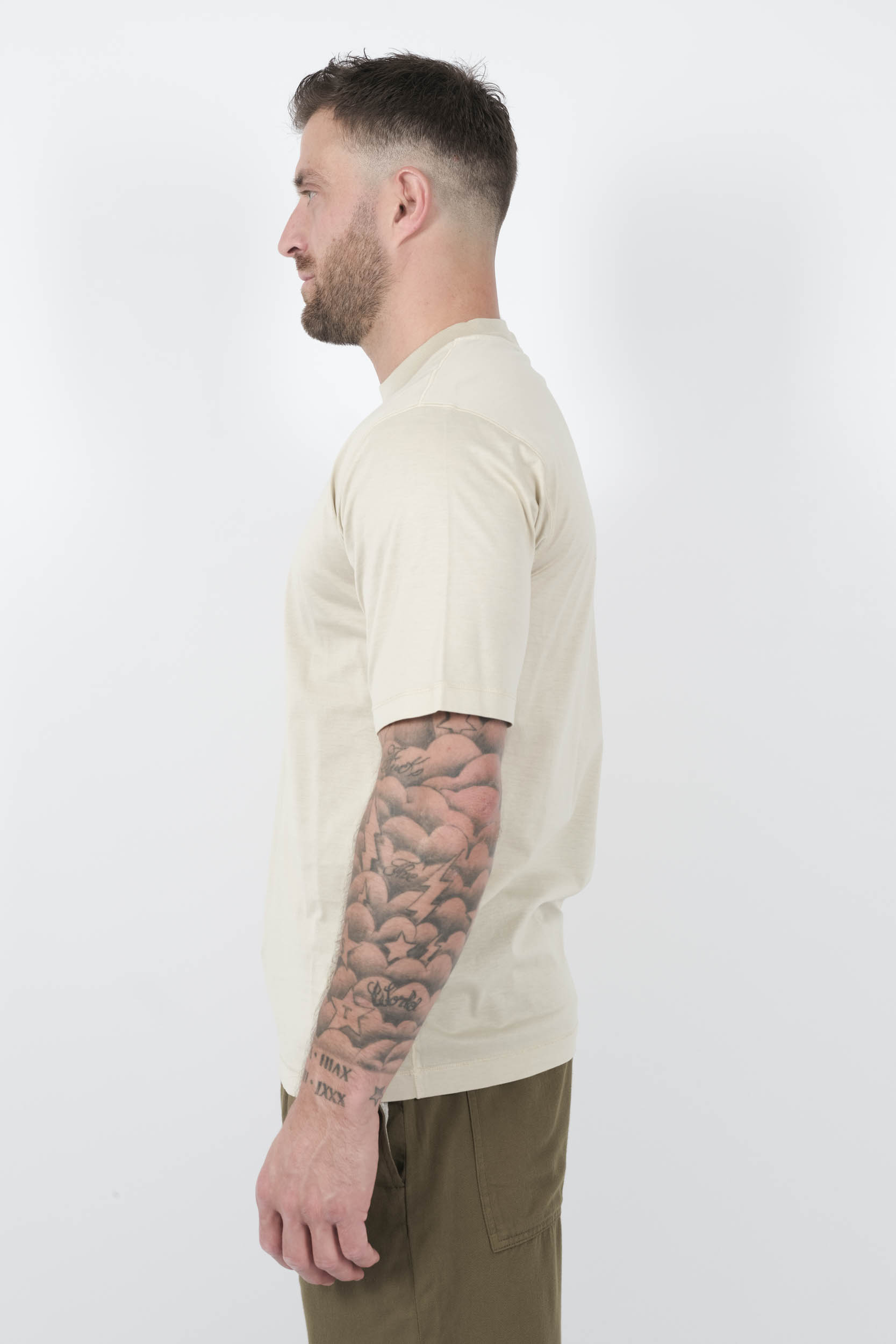  Image du produit TEE-SHIRT STONE ISLAND STELLINA BEIGE S152122SG8-V0095 - 4