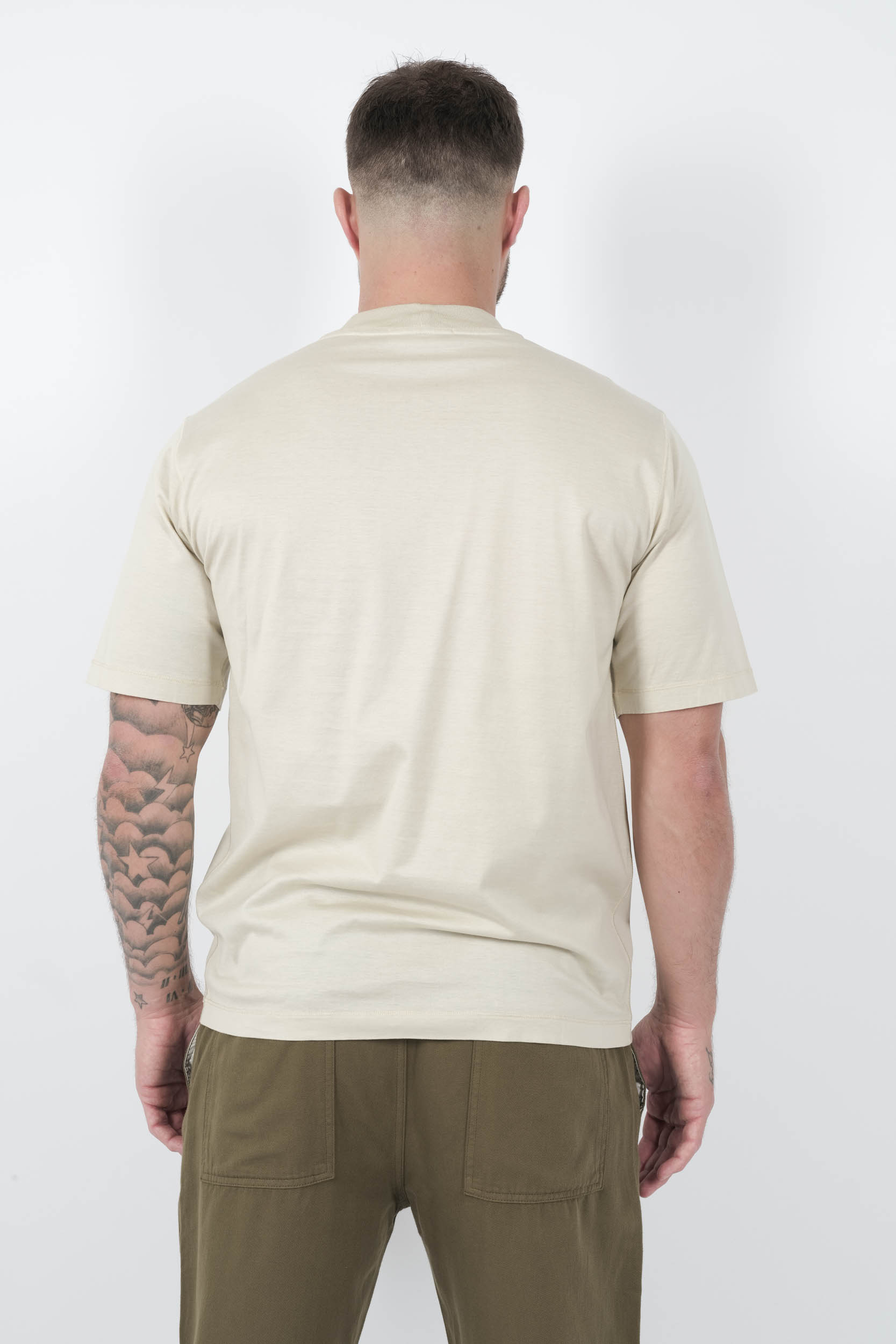  Image du produit TEE-SHIRT STONE ISLAND STELLINA BEIGE S152122SG8-V0095 - 5