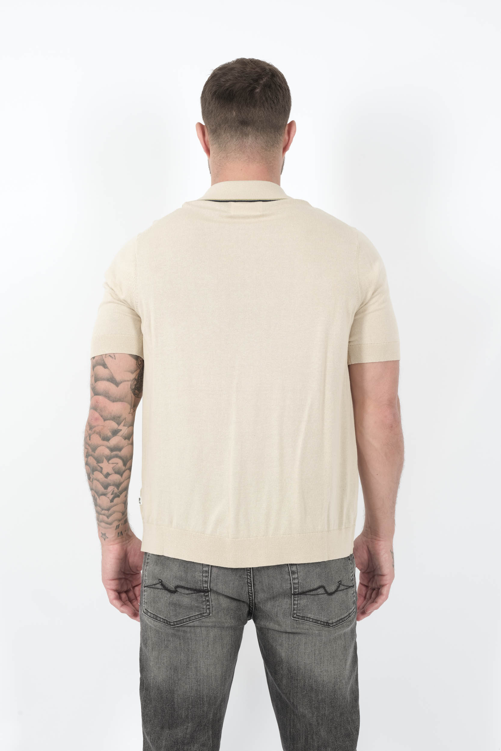  Image du produit POLO NN07 AVEC BOUTONS BEIGE NOLAN6561-020 - 5