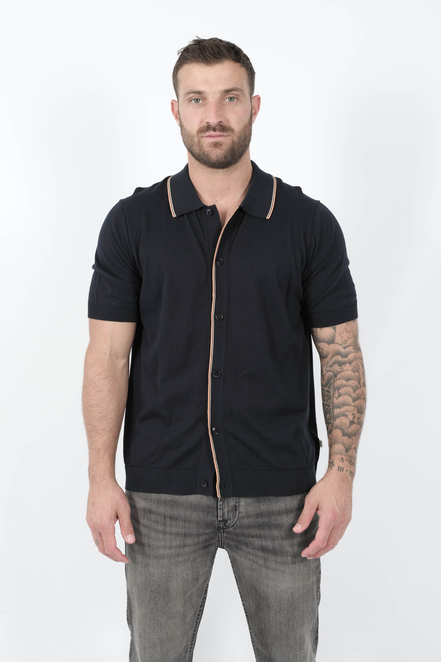  Image du produit POLO NN07 AVEC BOUTONS MARINE NOLAN6561-200 - 3