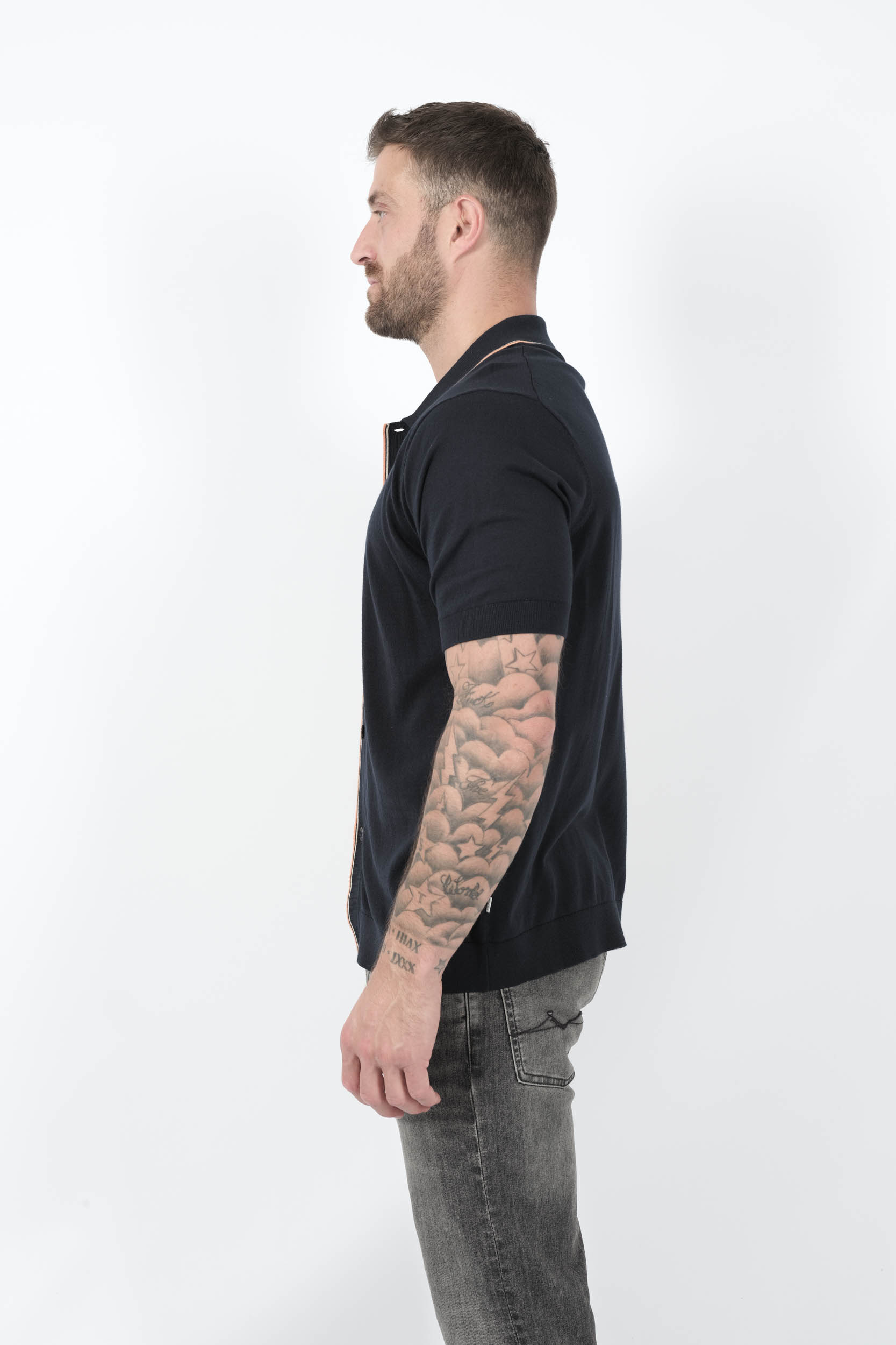  Image du produit POLO NN07 AVEC BOUTONS MARINE NOLAN6561-200 - 4