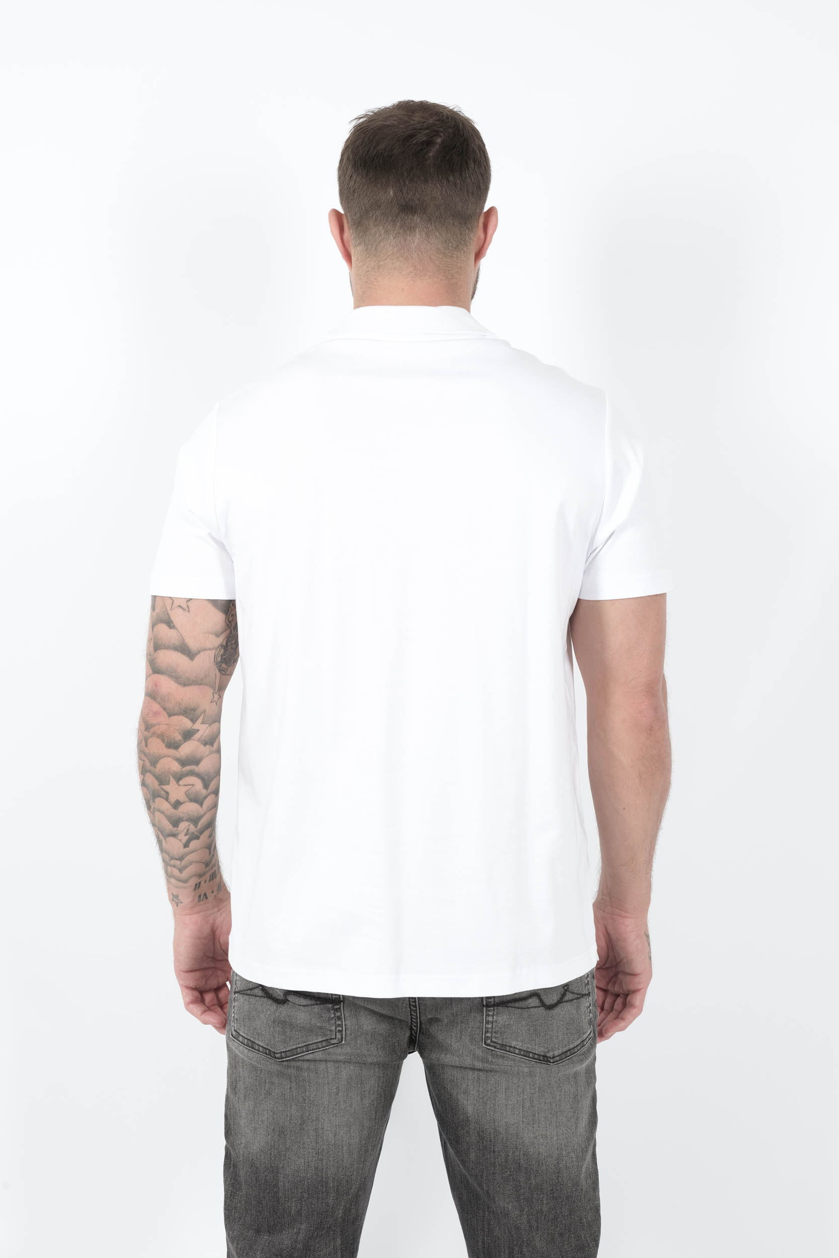  Image du produit POLO NN07 COL OUVERT BLANC - 5