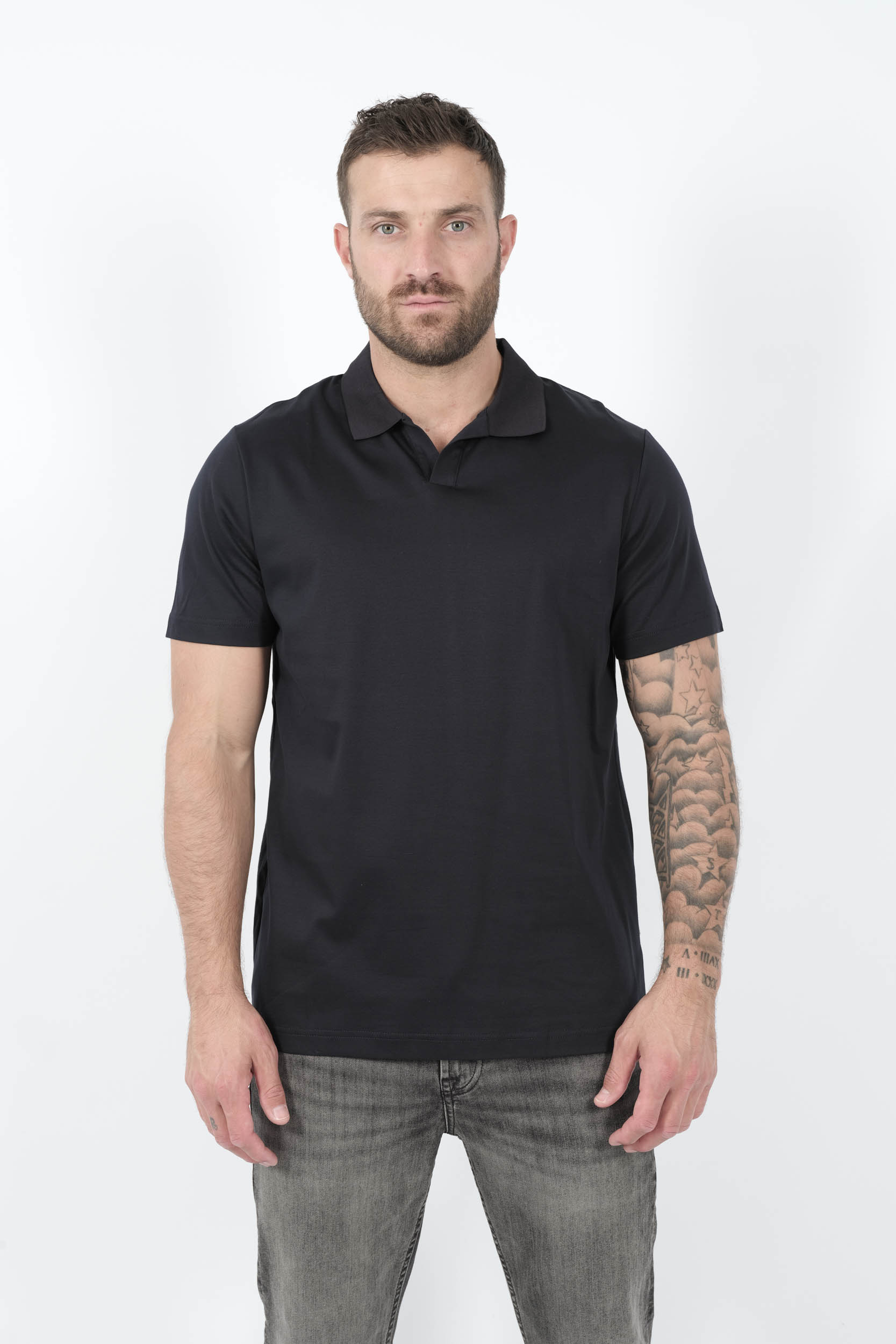  Image du produit POLO NN07 COL OUVERT MARINE PAUL3525-200 - 3
