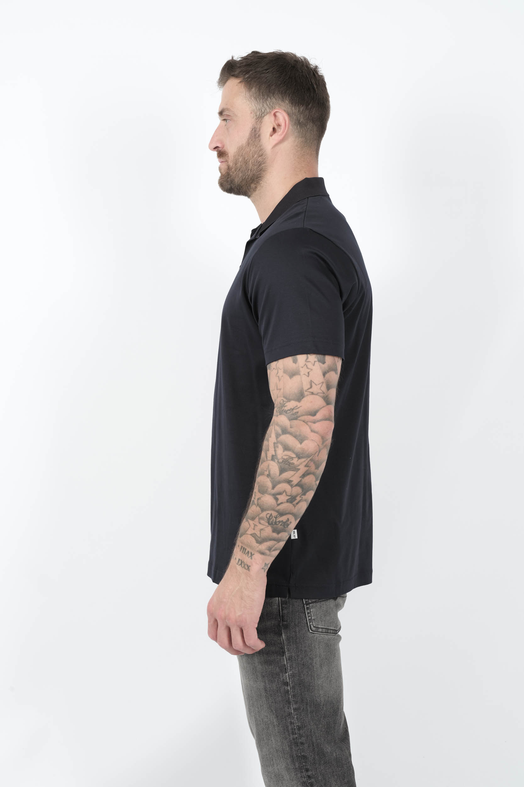  Image du produit POLO NN07 COL OUVERT MARINE PAUL3525-200 - 4