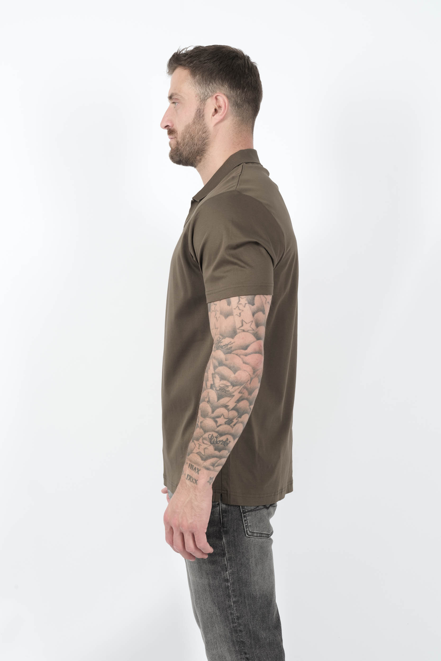  Image du produit POLO NN07 COL OUVERT KAKI PAUL3525-343 - 4