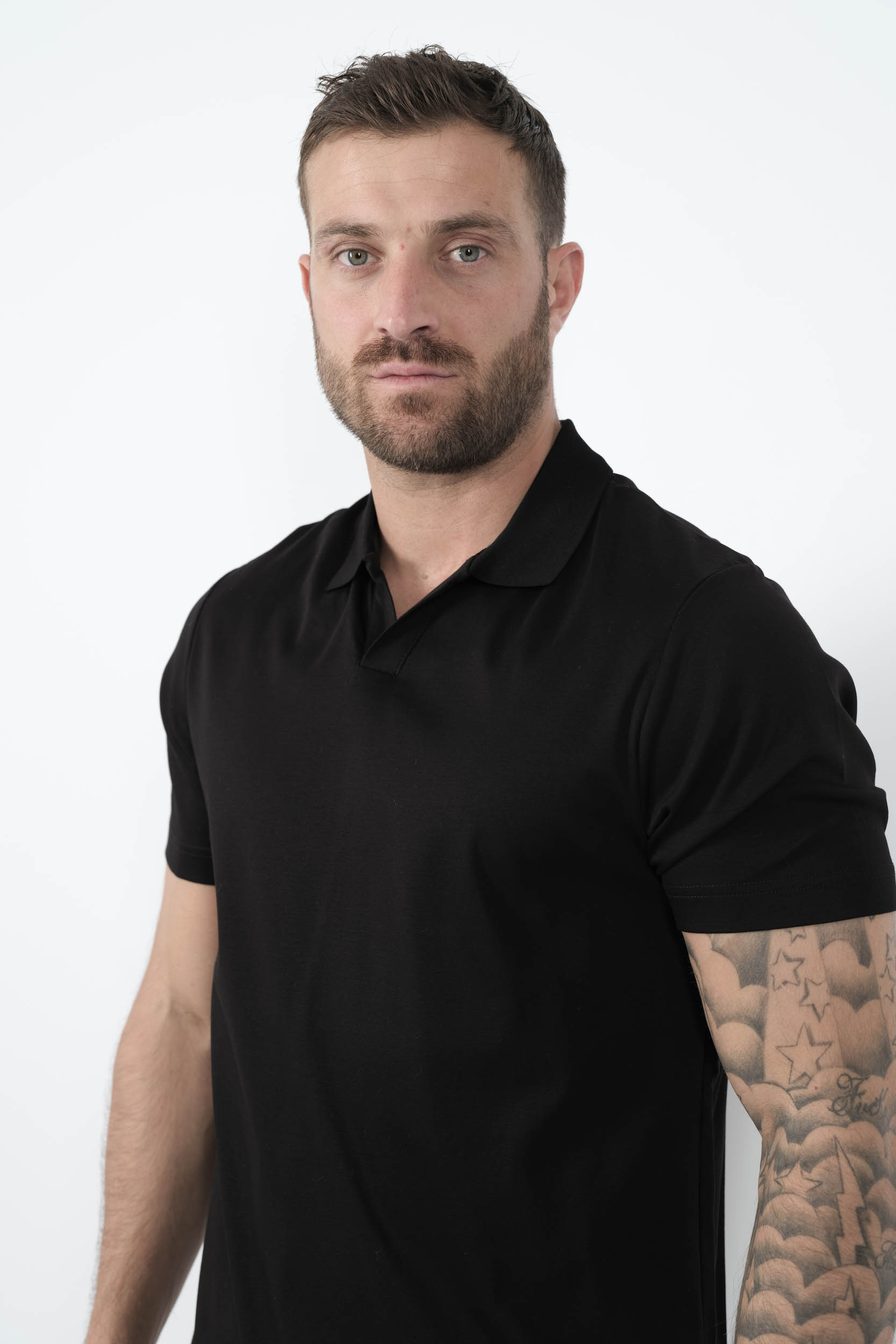  Image du produit POLO NN07 COL OUVERT NOIR PAUL3525-999 - 2