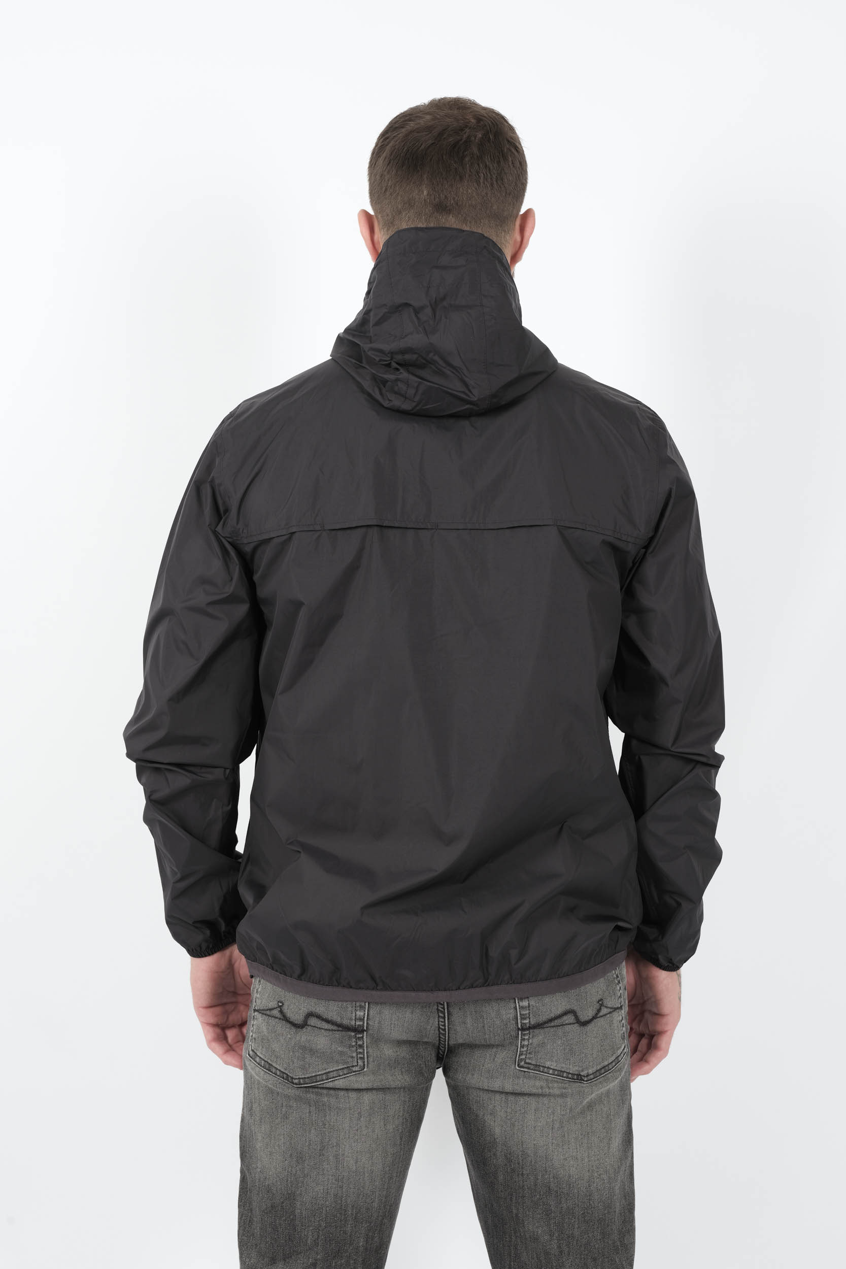 VESTE K-WAY COURTE NOIR K2123ZW-USY