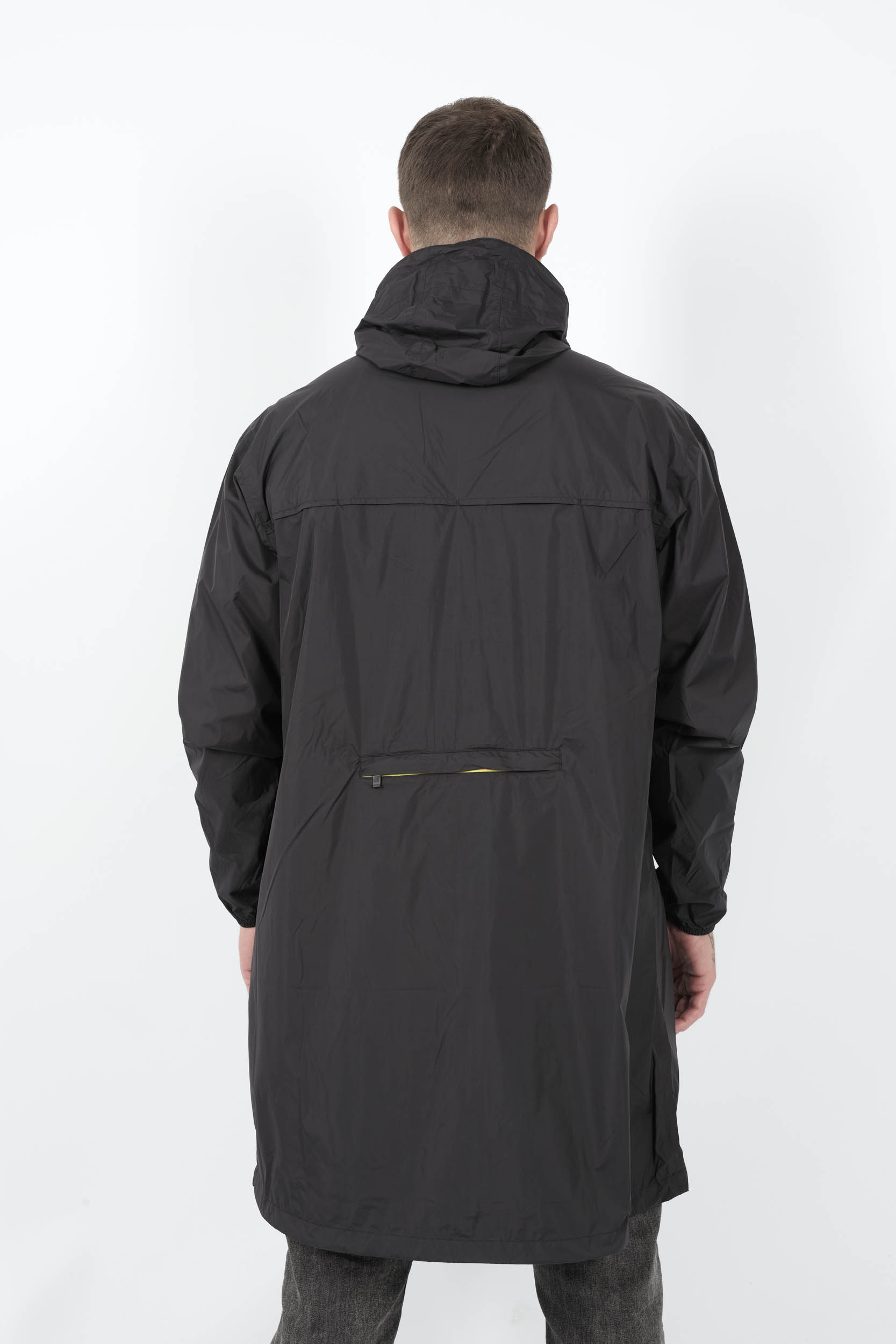 VESTE K-WAY LONGUE NOIR K2132XW-USY