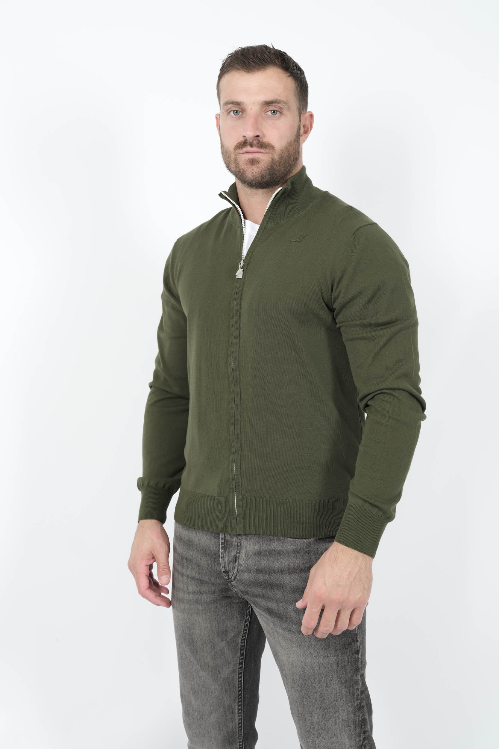  Image du produit GILET K-WAY AVEC ZIP VERT K41321W-576 - 2