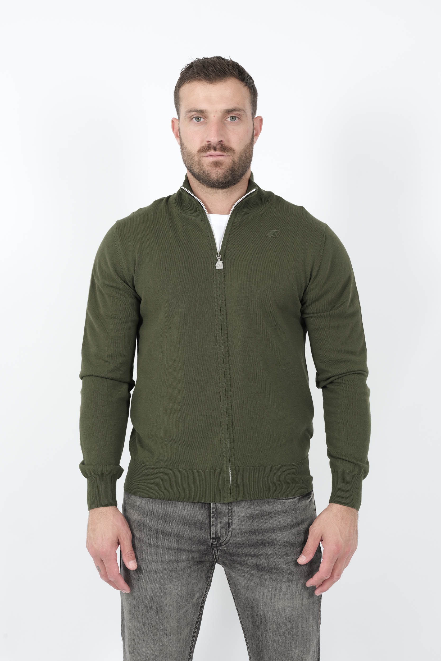  Image du produit GILET K-WAY AVEC ZIP VERT K41321W-576 - 3