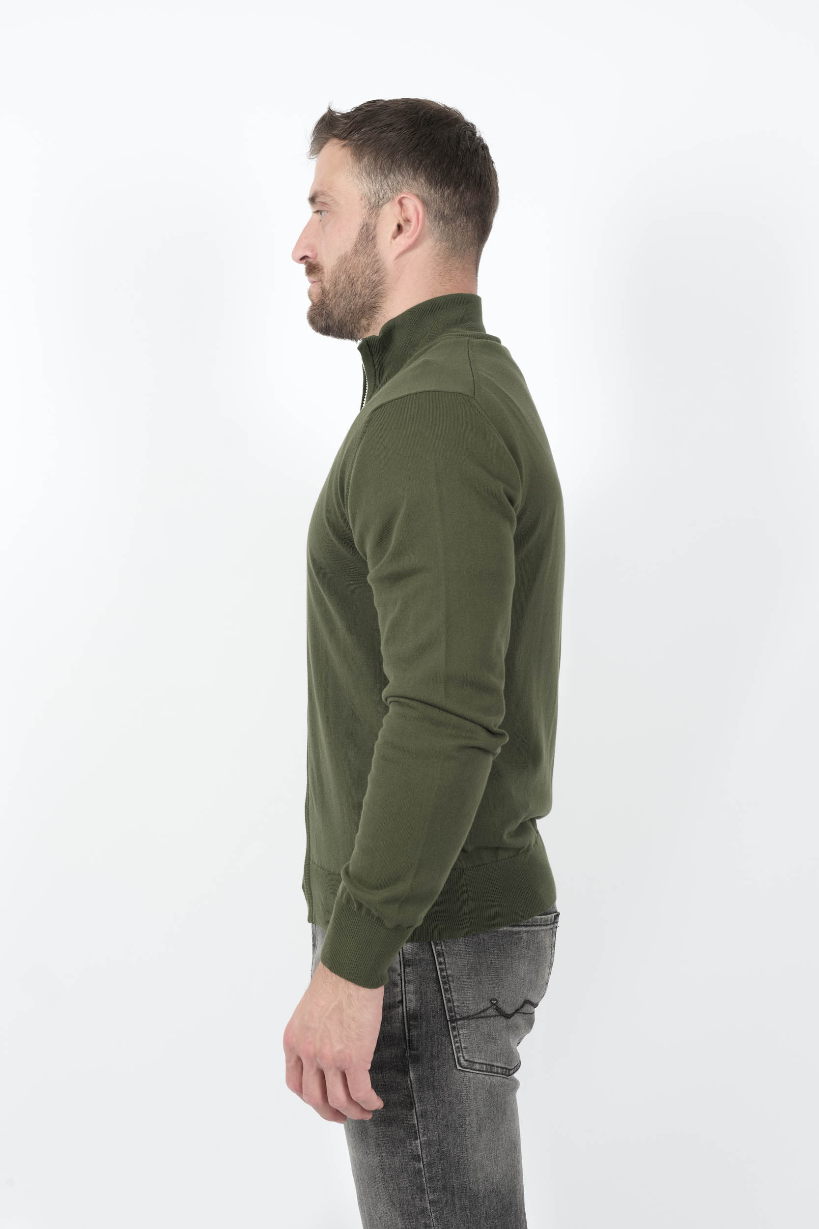 GILET K-WAY AVEC ZIP VERT K41321W-576