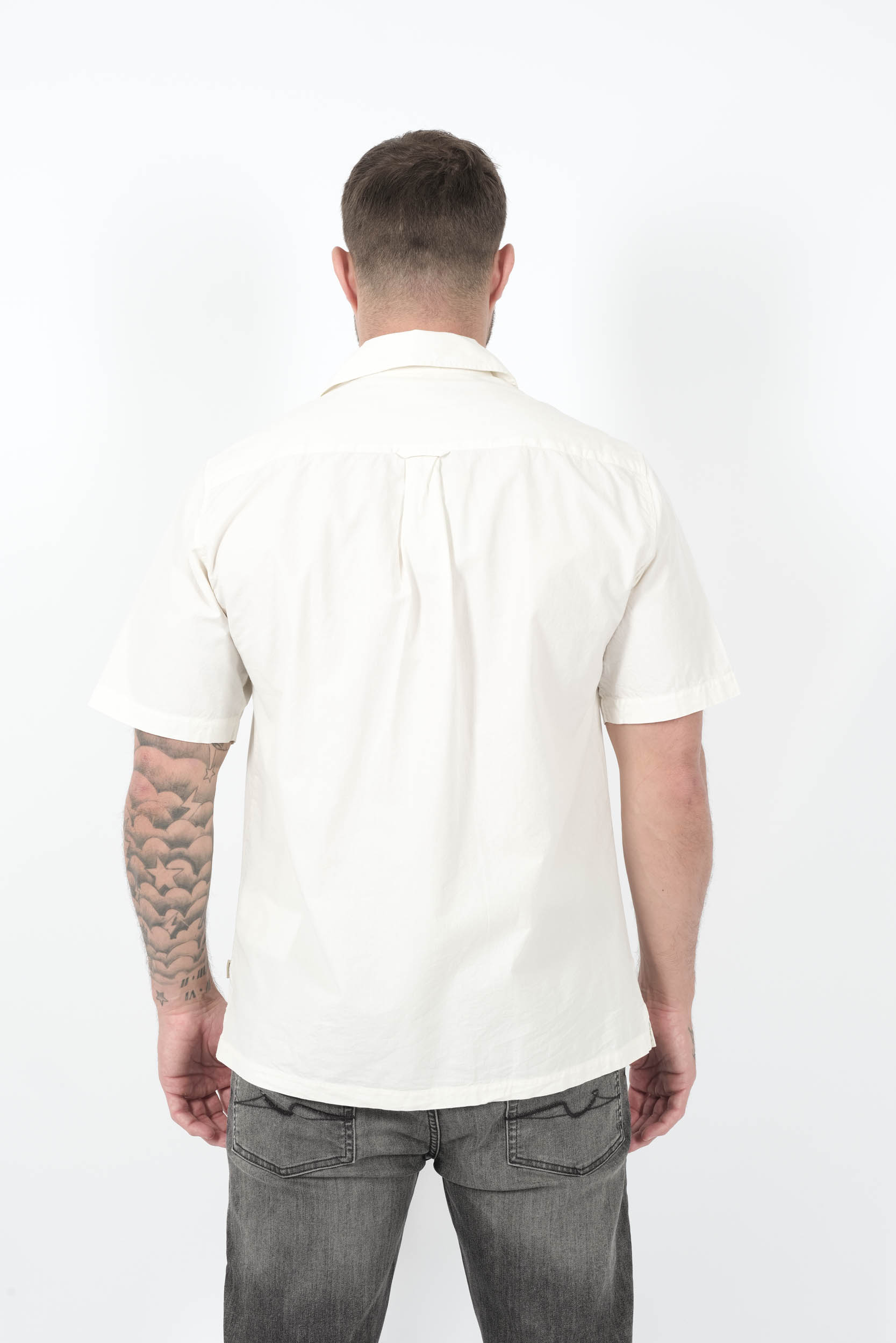  Image du produit CHEMISE WOOLRICH MANCHES COURTES AVEC POCHES POITRINE ECRU I01753982-8887 - 5