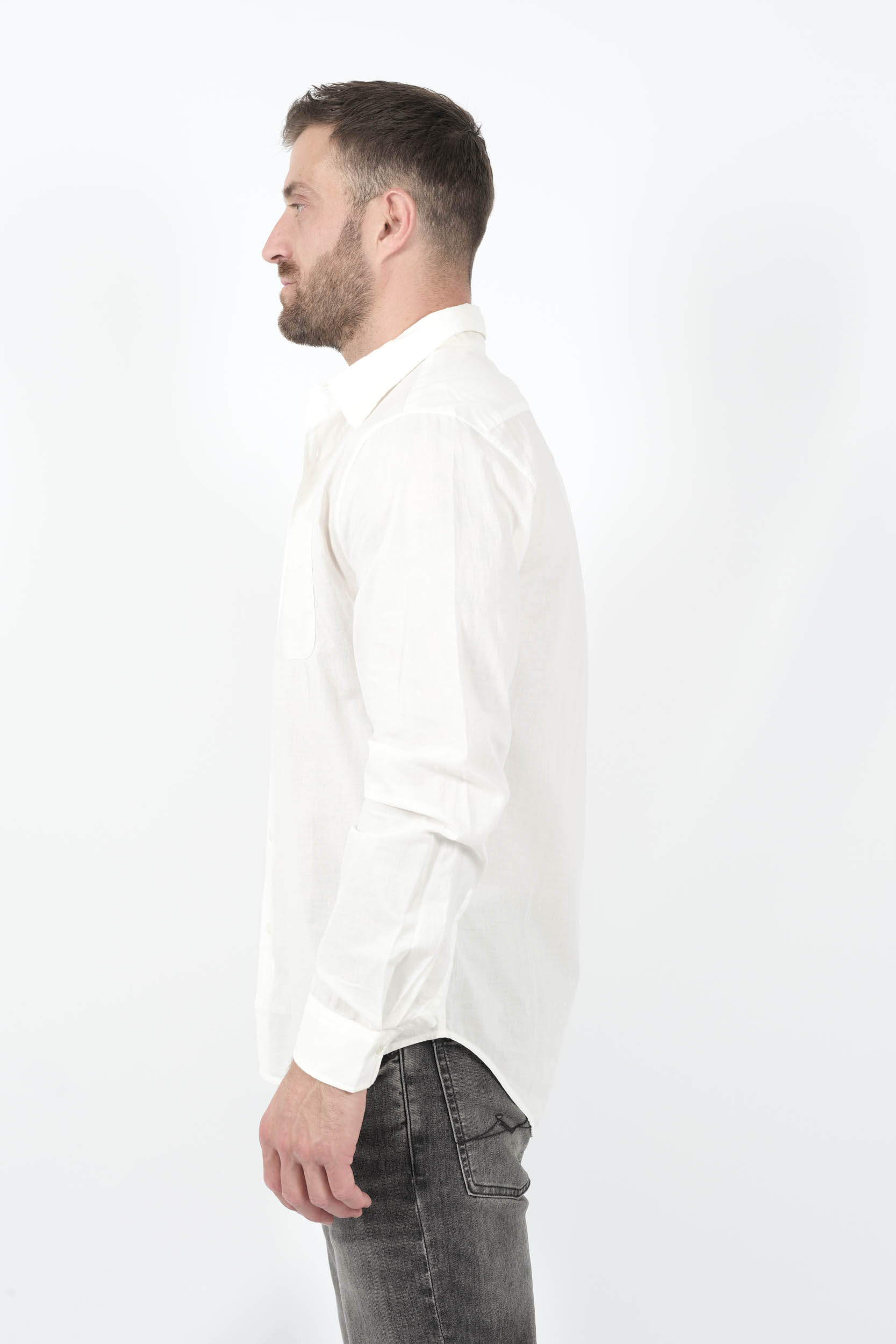 CHEMISE WOOLRICH BLANC I01874073-887