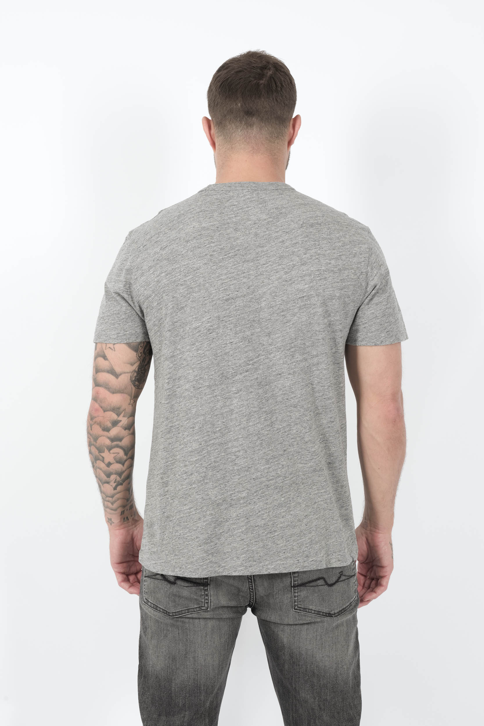  Image du produit TEE-SHIRT WOOLRICH AVEC IMPRIME GRIS E01503957-190 - 5