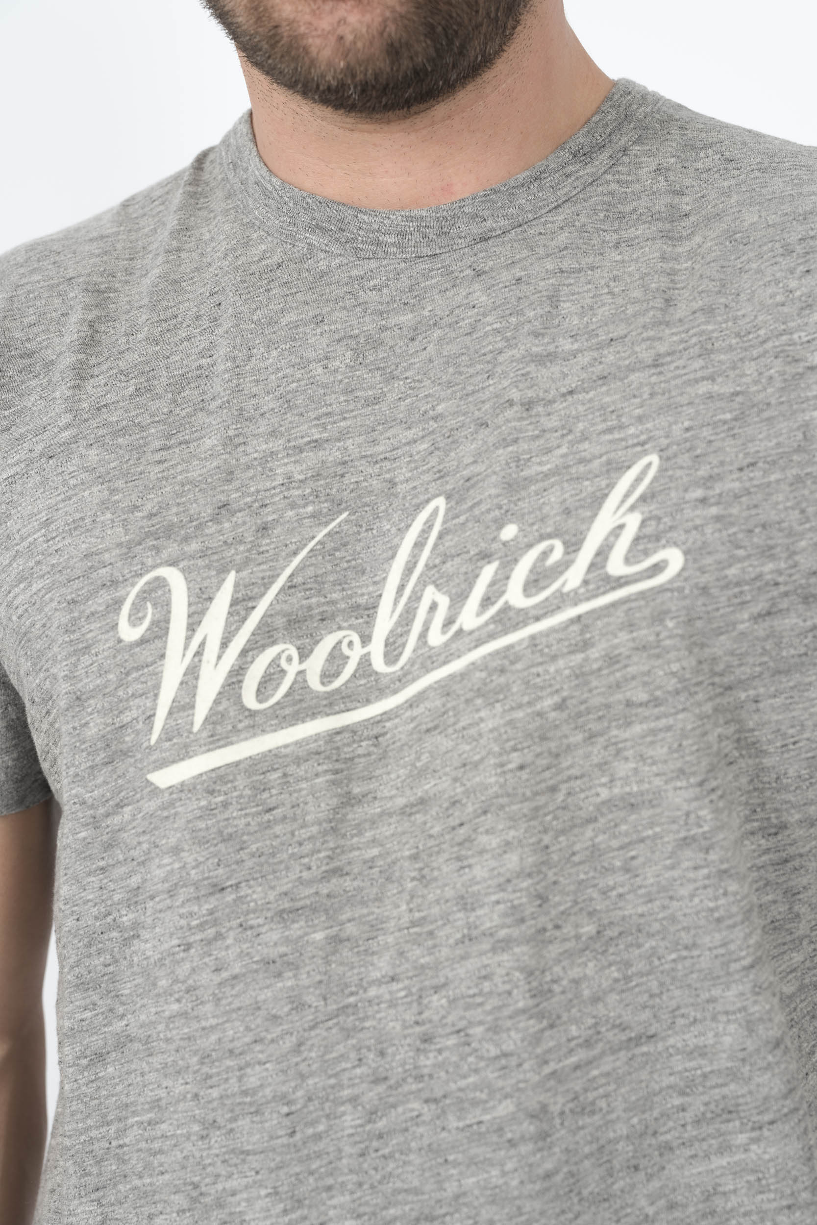  Image du produit TEE-SHIRT WOOLRICH AVEC IMPRIME GRIS E01503957-190 - 6
