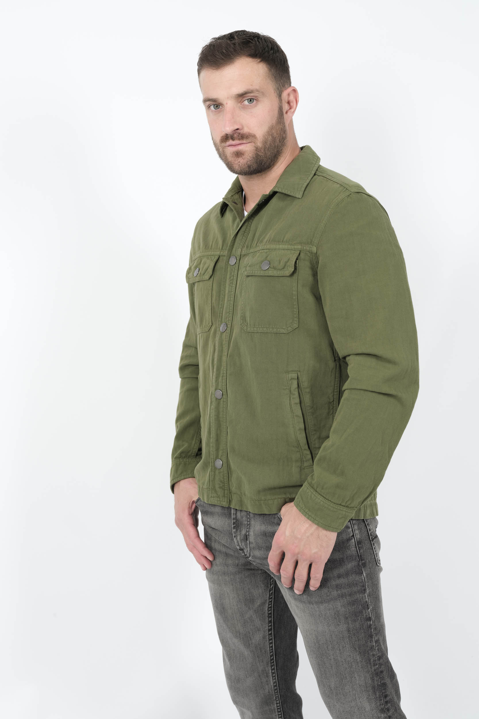  Image du produit SURCHEMISE WOOLRICH AVEC BOUTONS VERT S01703942-664 - 2