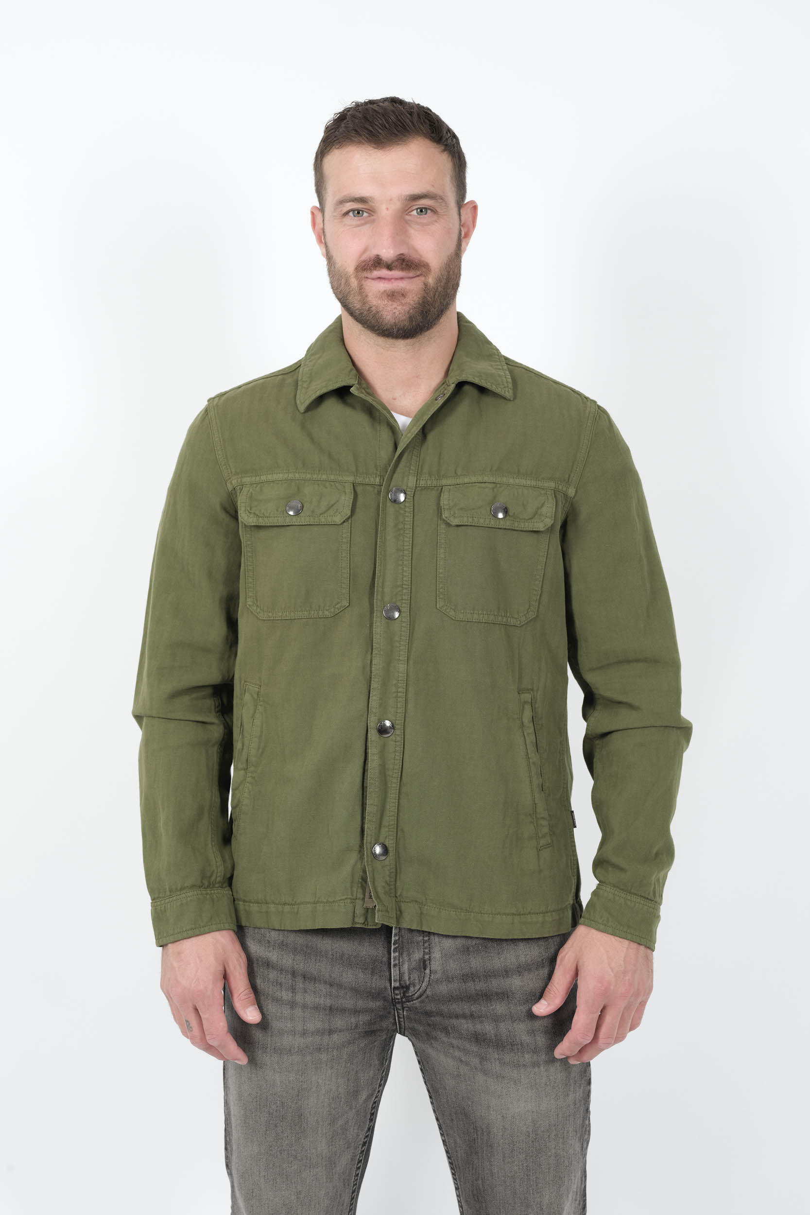  Image du produit SURCHEMISE WOOLRICH AVEC BOUTONS VERT S01703942-664 - 3