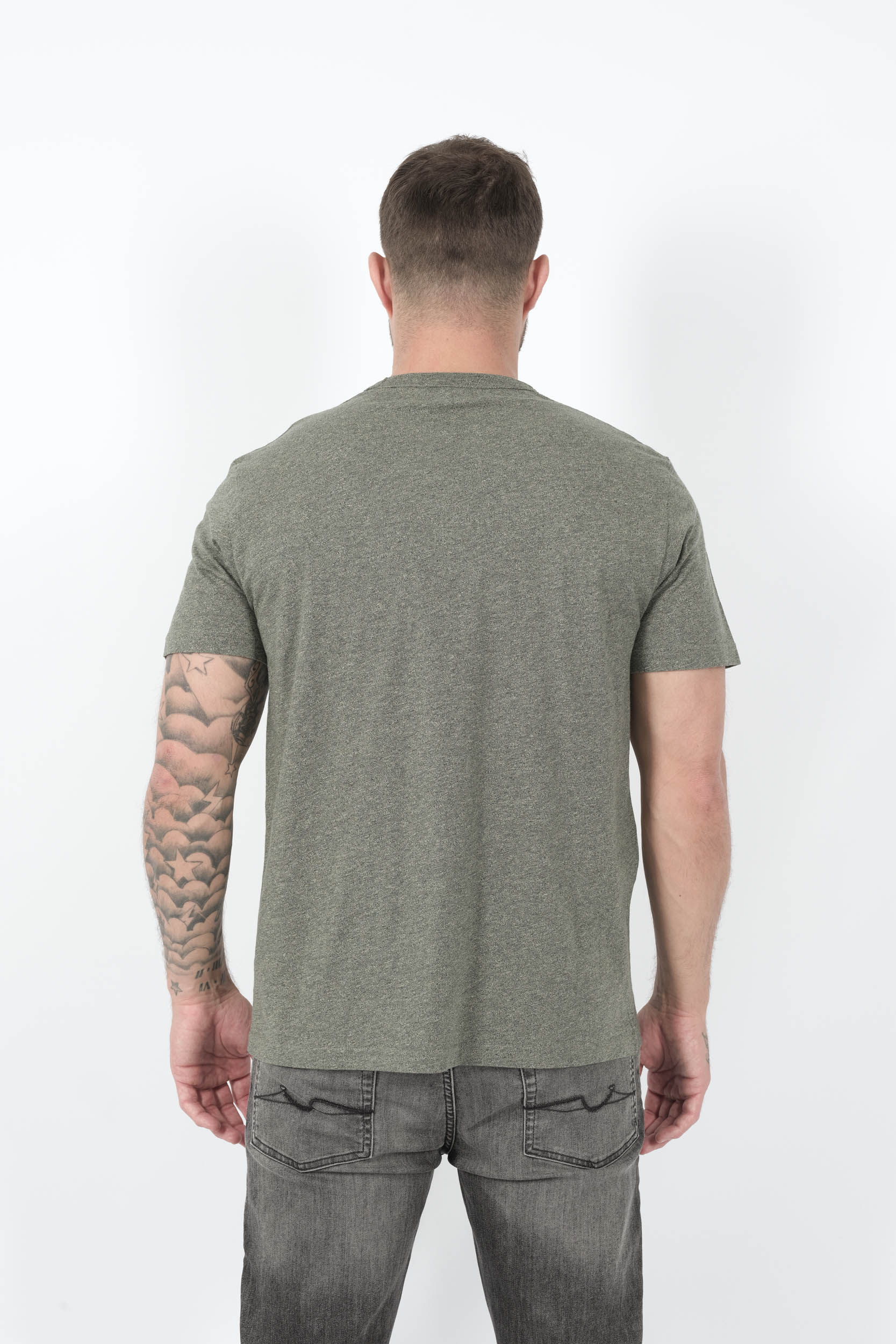  Image du produit TEE-SHIRT WOOLRICH AVEC IMPRIME VERT E01503957-600 - 5